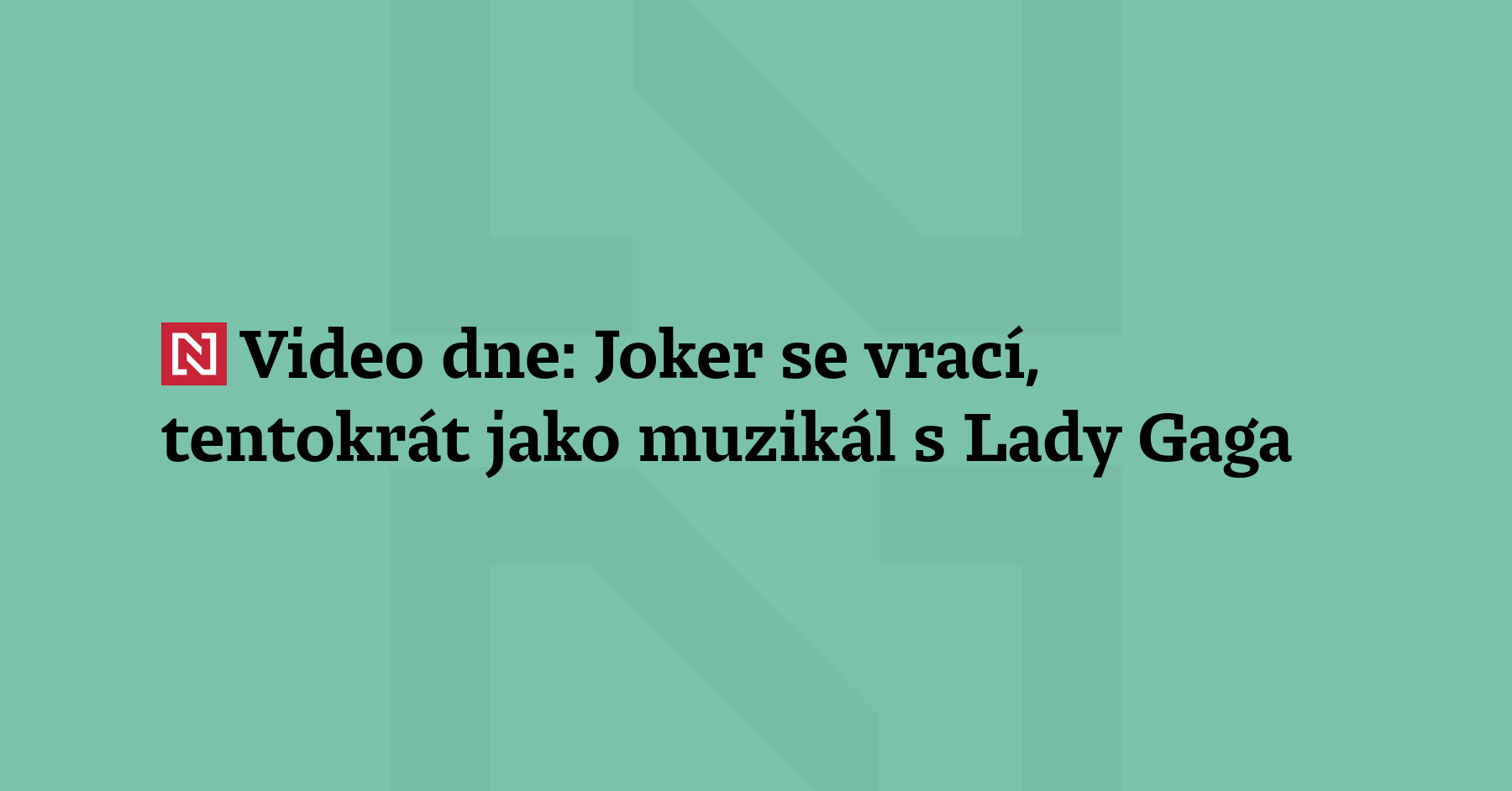 Joker revient, cette fois en comédie musicale avec Lady Gaga