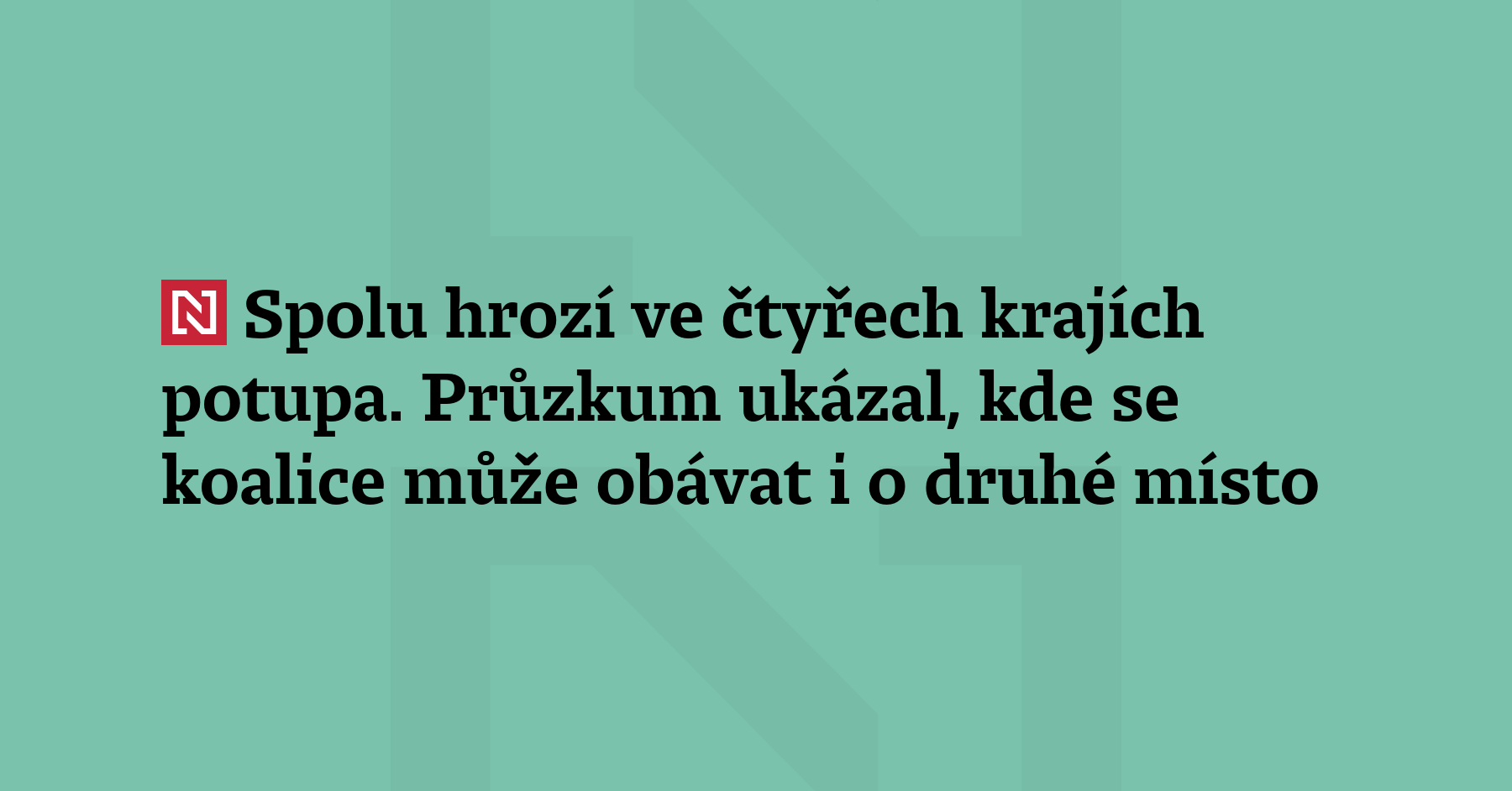 Premiér Petr Fiala opakovaně tvrdí, že Spolu dokáže podzimní volby...