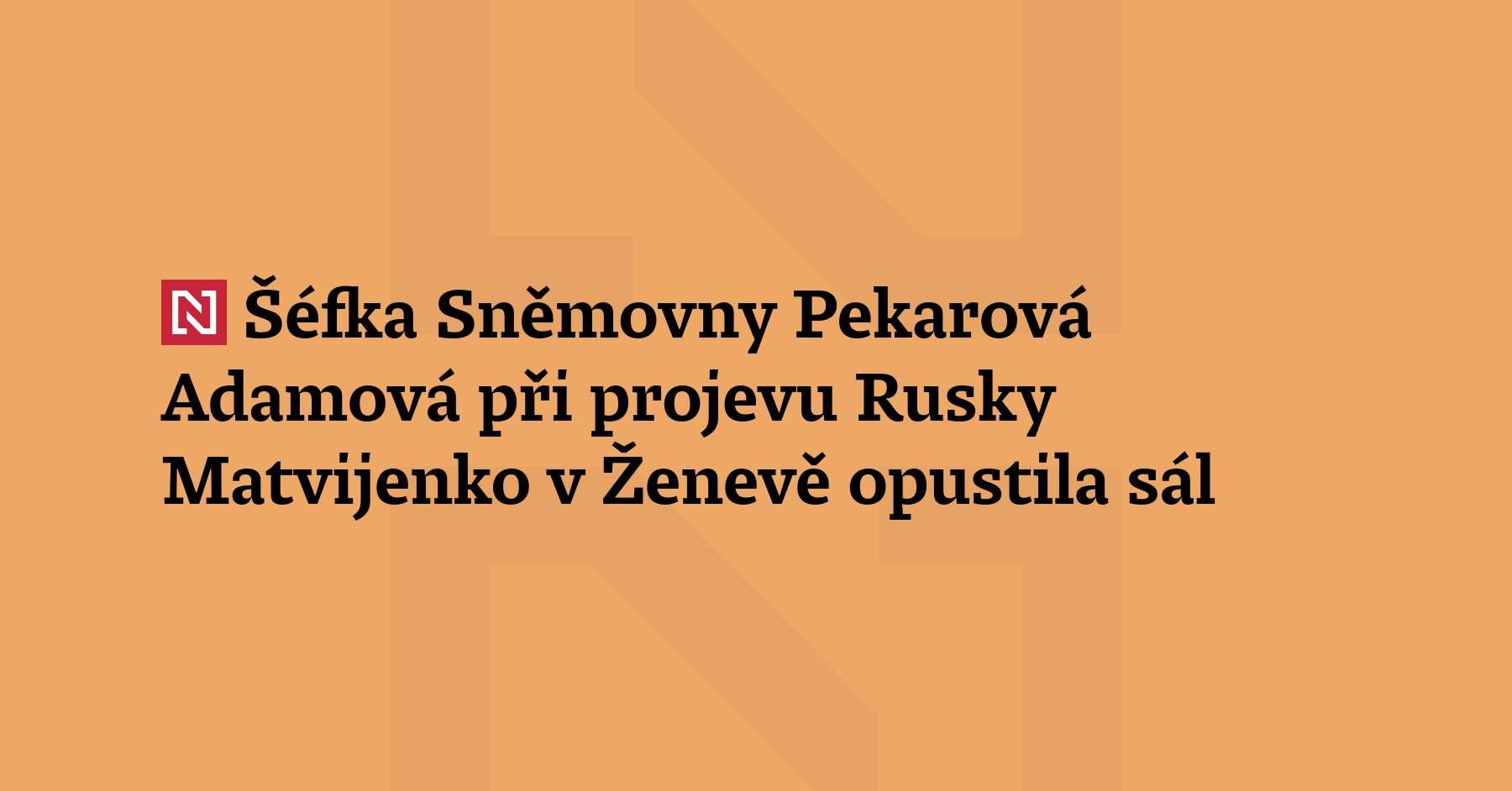 Předsedkyně Poslanecké sněmovny Markéta Pekarová Adamová spolu s dalšími účastníky parlamentní...