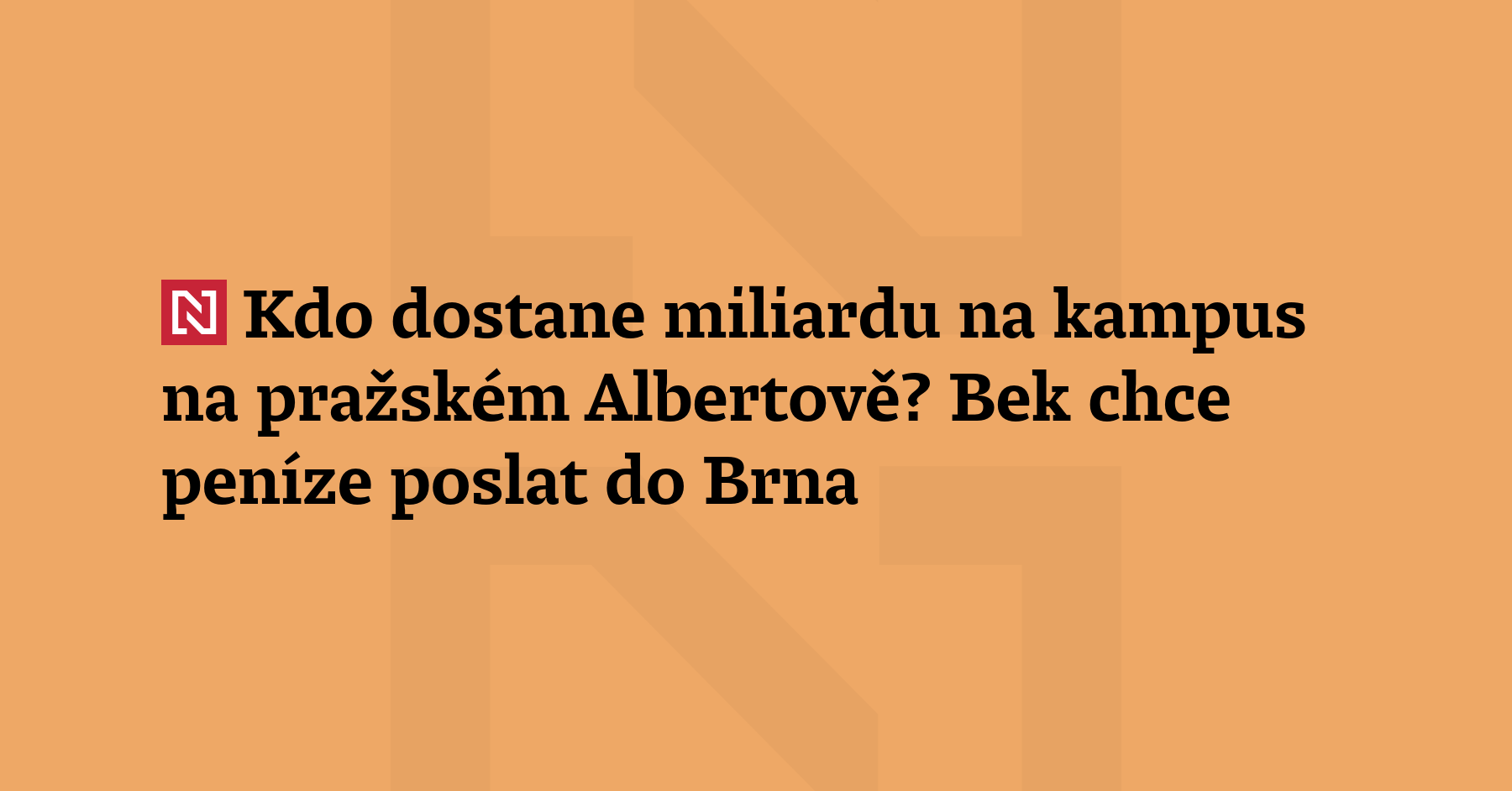 Ministerstvo školství má plán, co udělá s unijní miliardou korun, kterou...