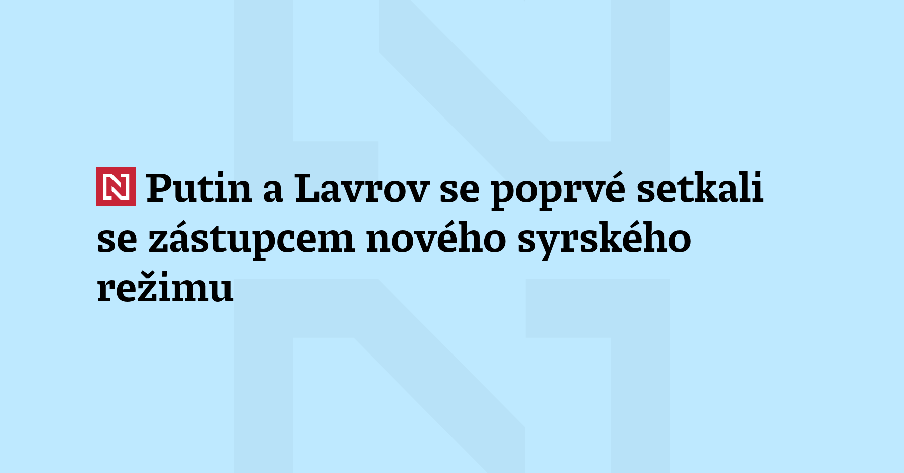 Ruský prezident Vladimir Putin a ministr zahraničí Sergej Lavrov se...