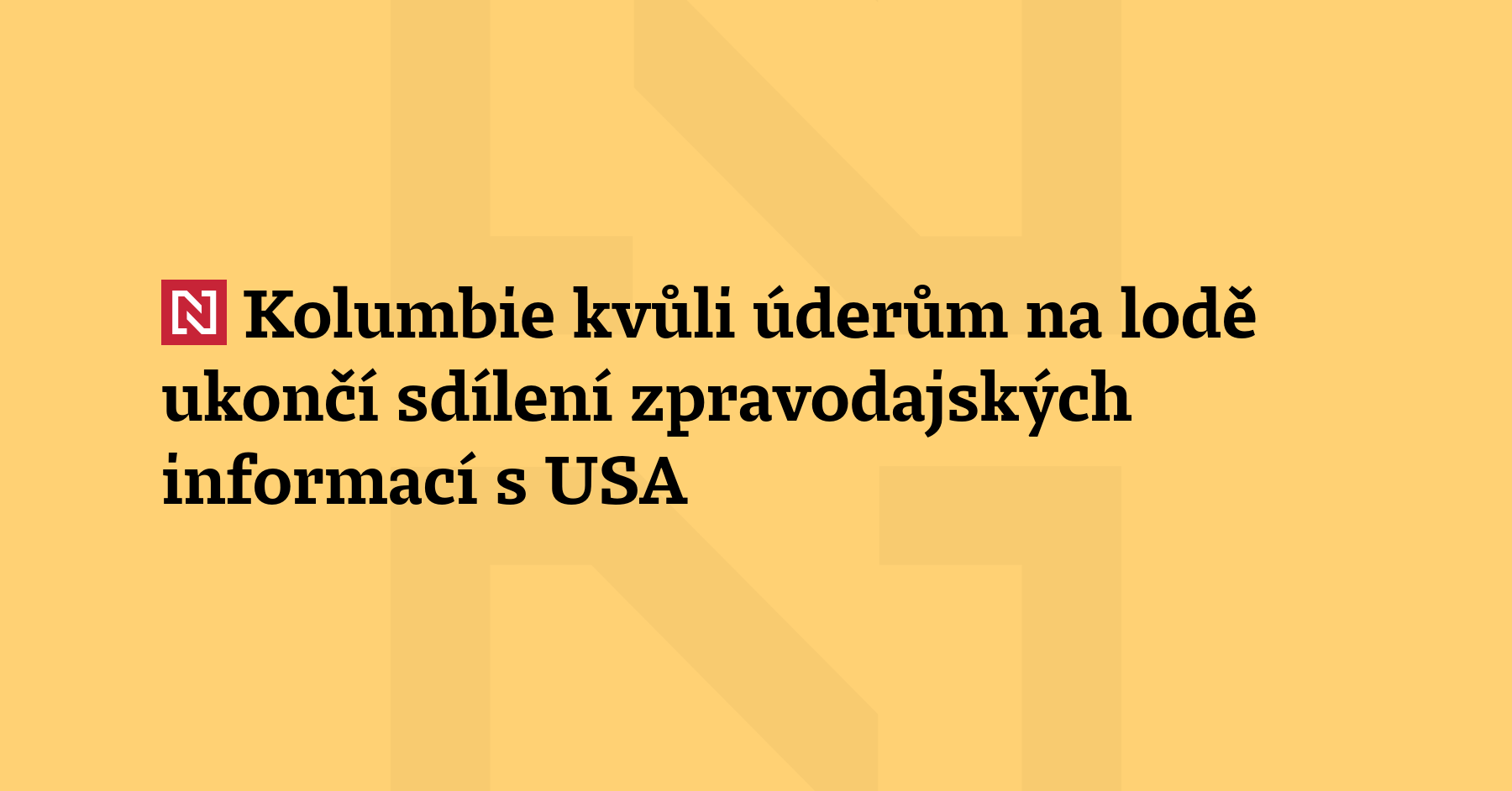 Kolumbijský prezident Gustavo Petro nařídil bezpečnostním složkám své země, aby...