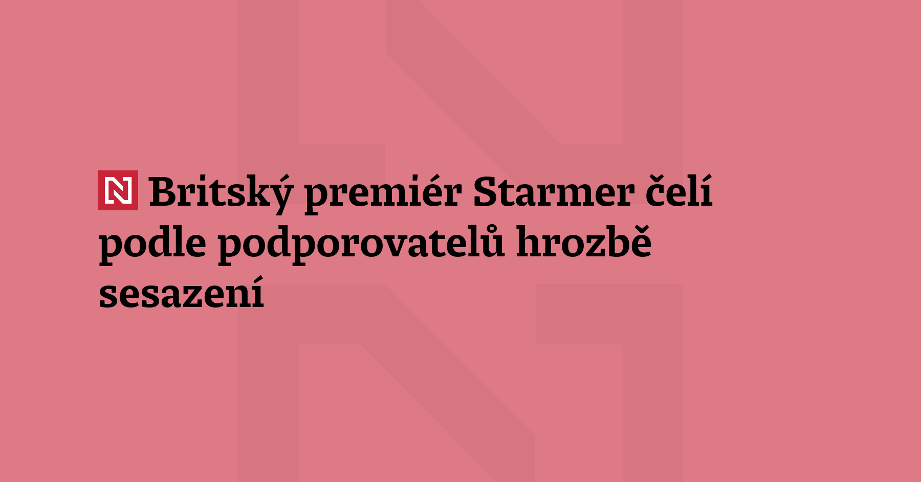 Britský labouristický premiér Keir Starmer v době jednání o rozpočtu čelí pokusům...