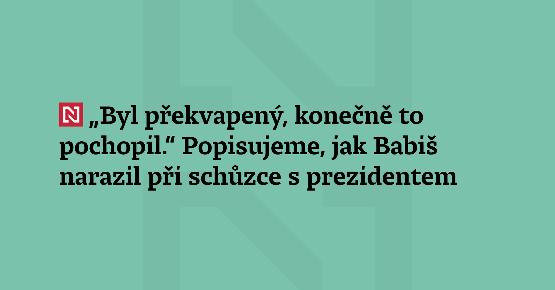 Prezident Petr Pavel se poprvé od voleb ostře vymezil vůči...