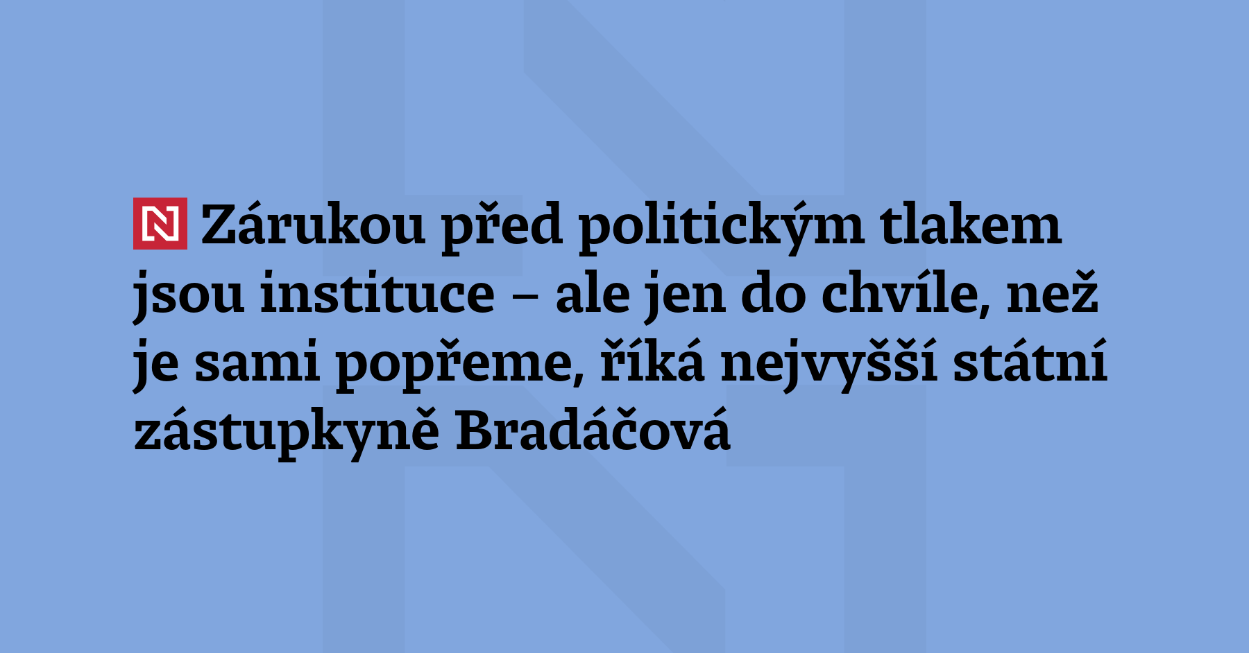 „Trestná činnost dětí se každý rok zvyšuje a má čím dál...