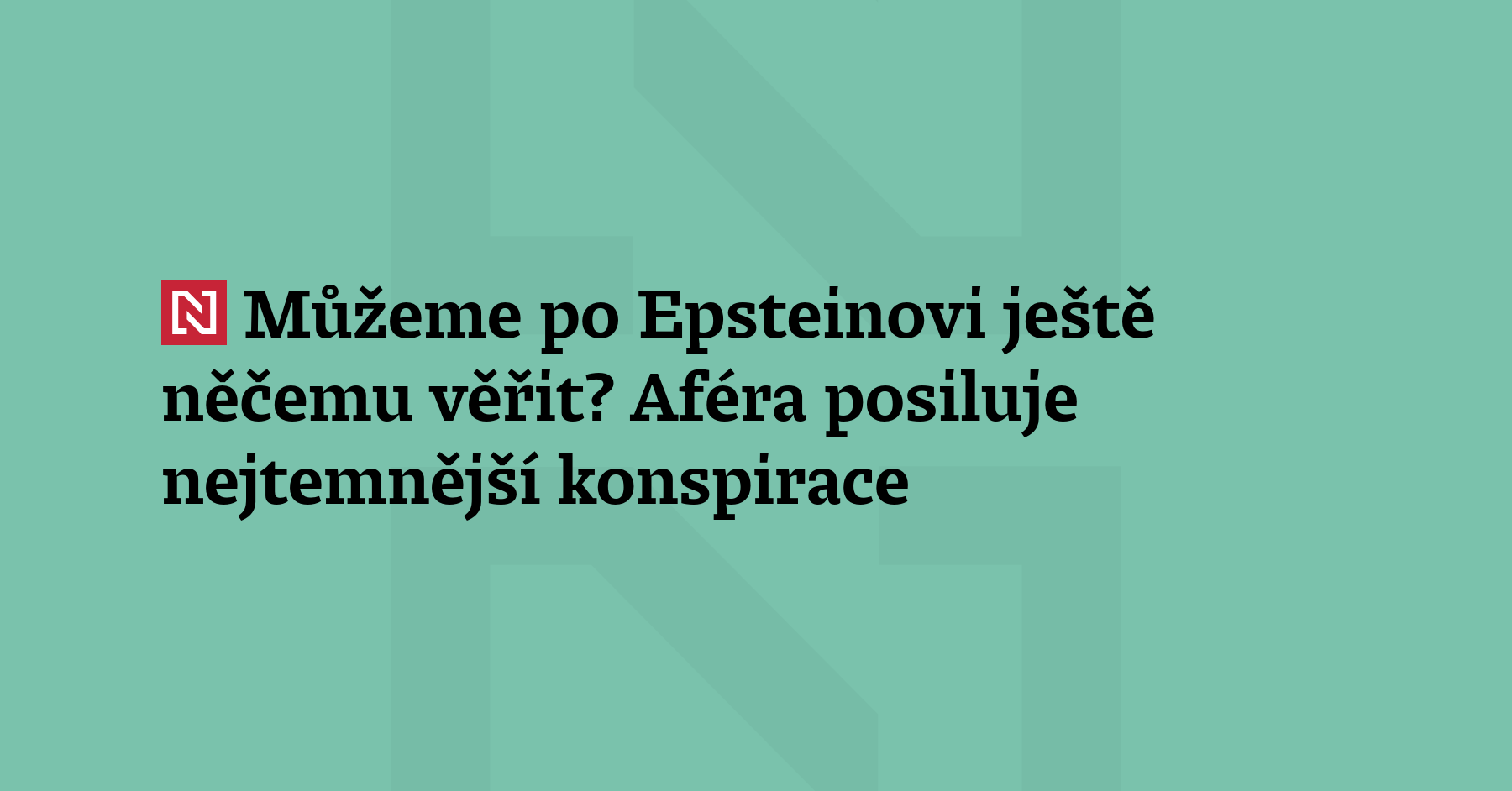 Kvůli novým informacím ze složek Jeffreyho Epsteina se rozpadá britská...