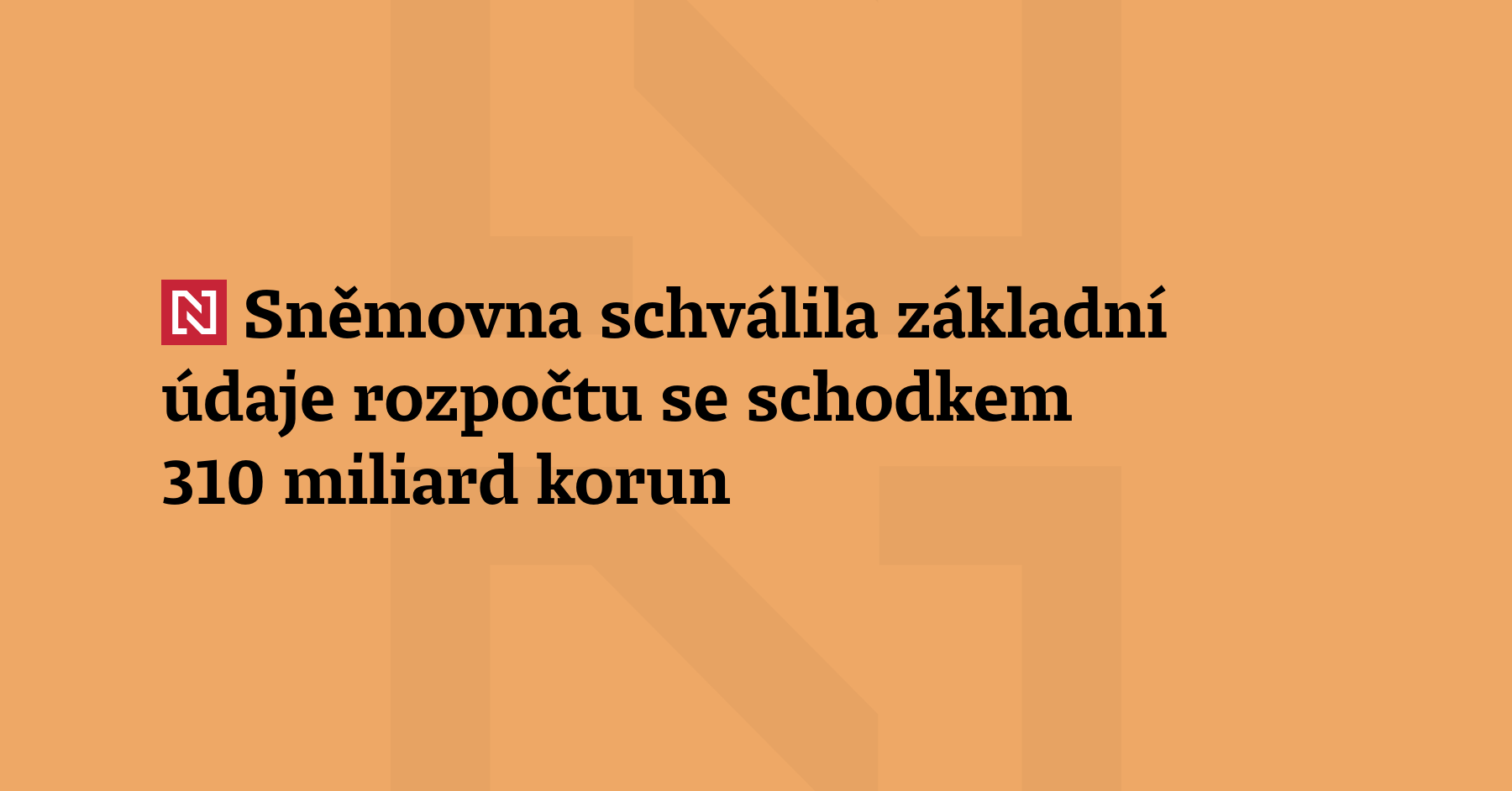 Sněmovna hlasy vládní koalice dnes v noci schválila základní parametry návrhu...
