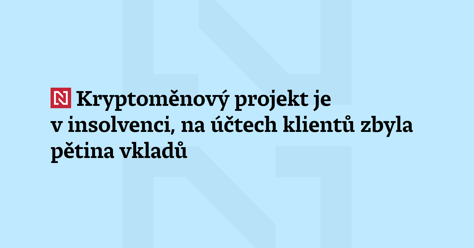 Český kryptoměnový projekt Edo MR Trade zamířil do insolvence, na...