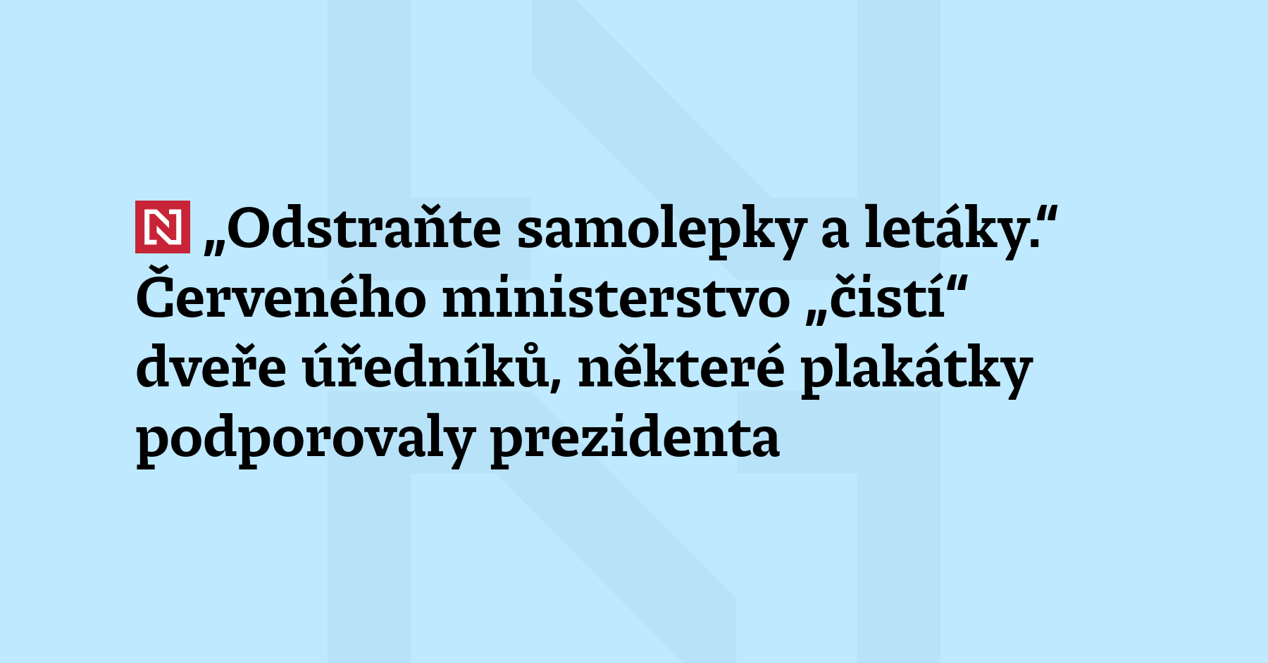 Ministr životního prostředí Igor Červený není spokojený s tím, jak vypadá...