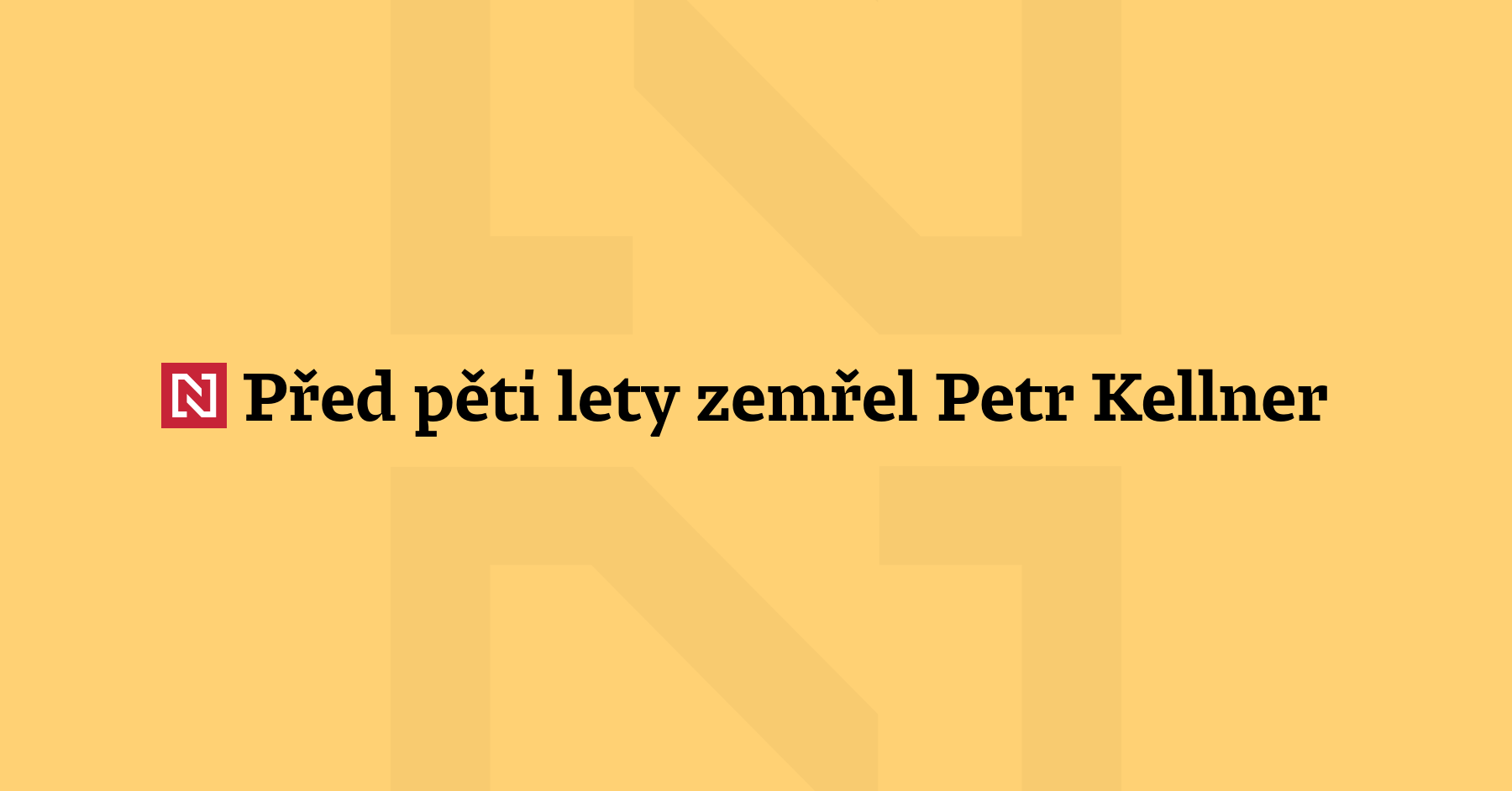 Dnes uplynulo pět let od tragické smrti prvního muže žebříčku...