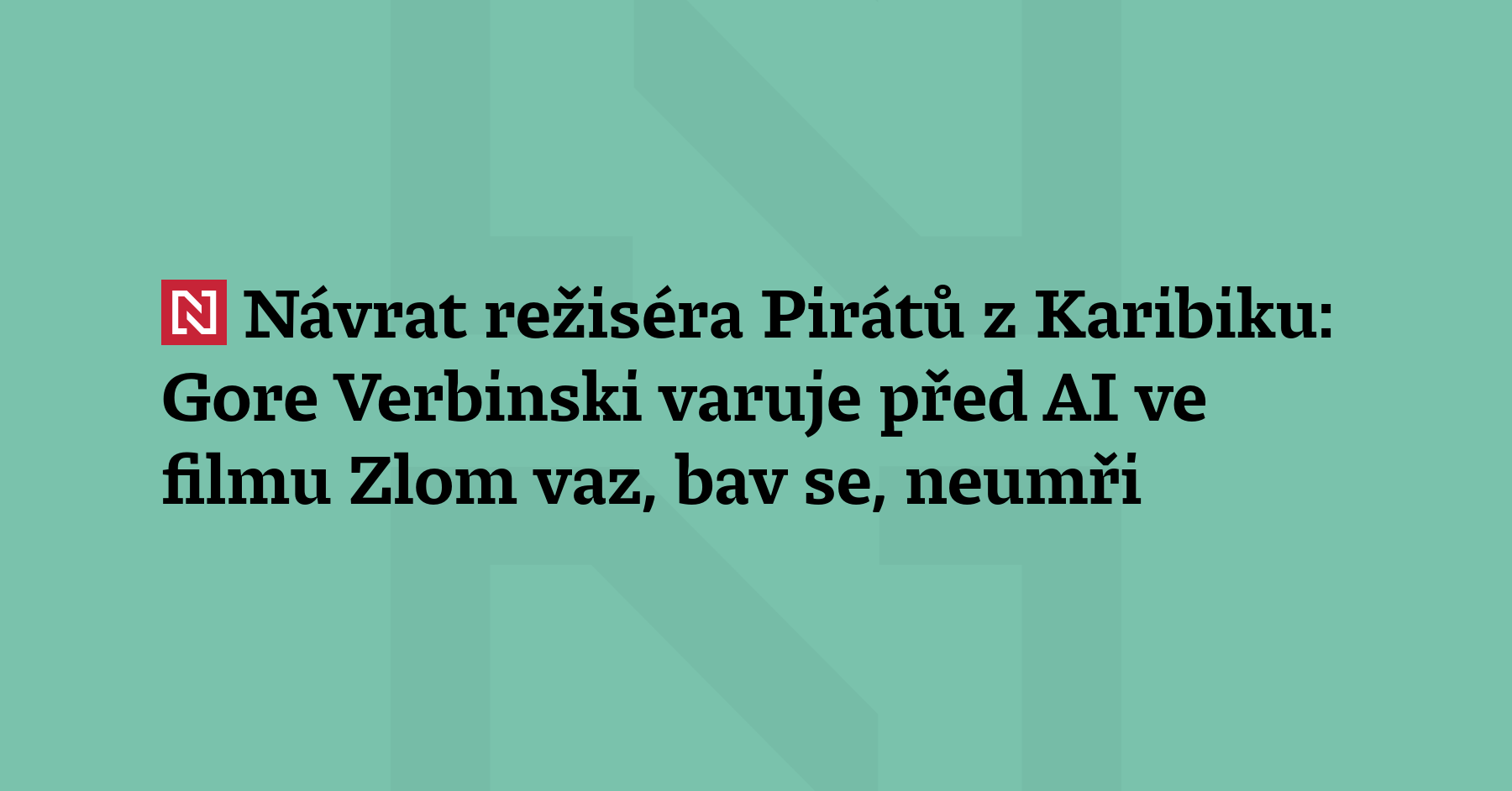 „Někde hluboko uvnitř víte, jak se věci mají, kam směřujeme...