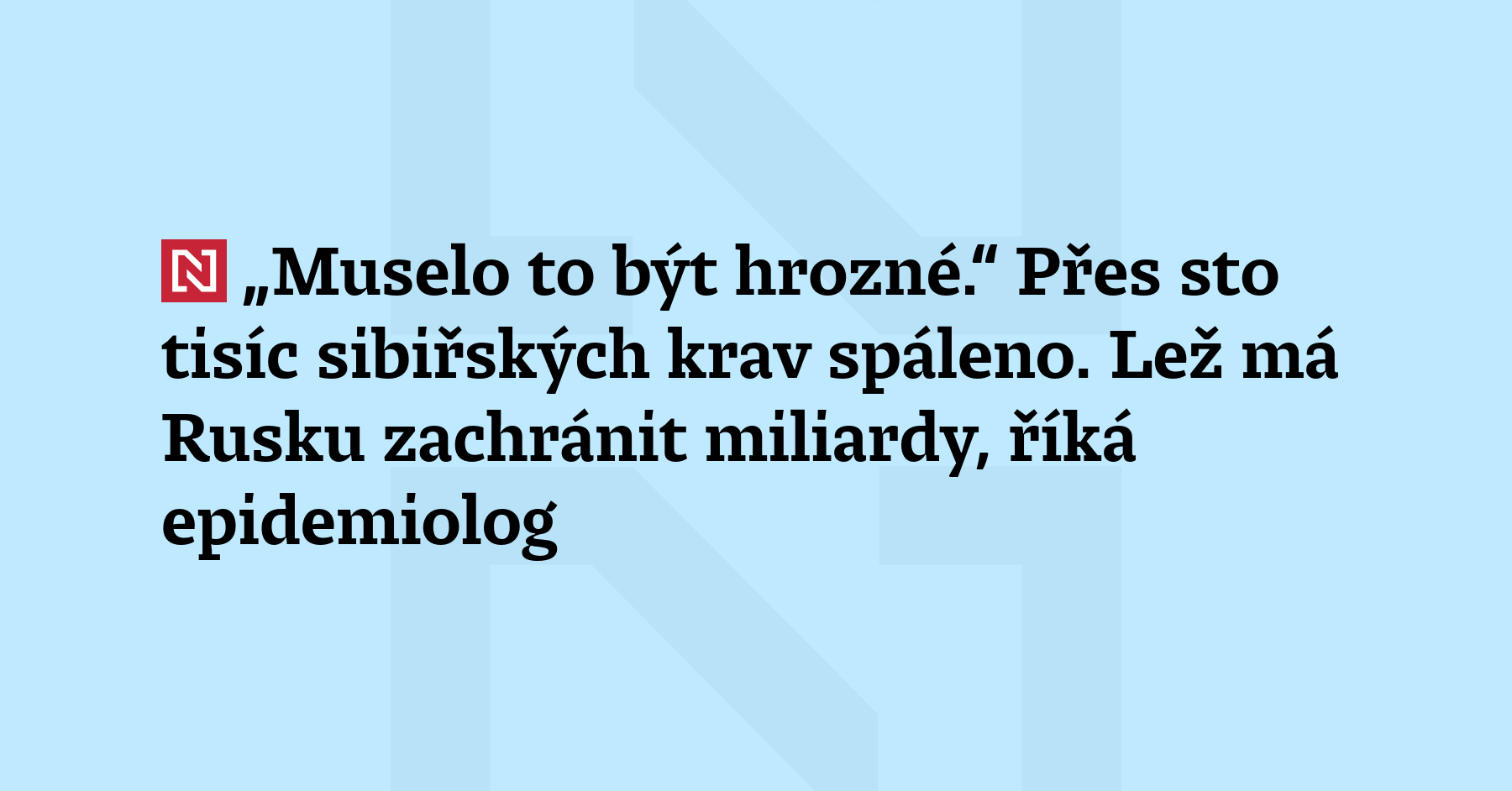 Jakmile zkušený epidemiolog uviděl, že speciální týmy dezinfikují kola aut...