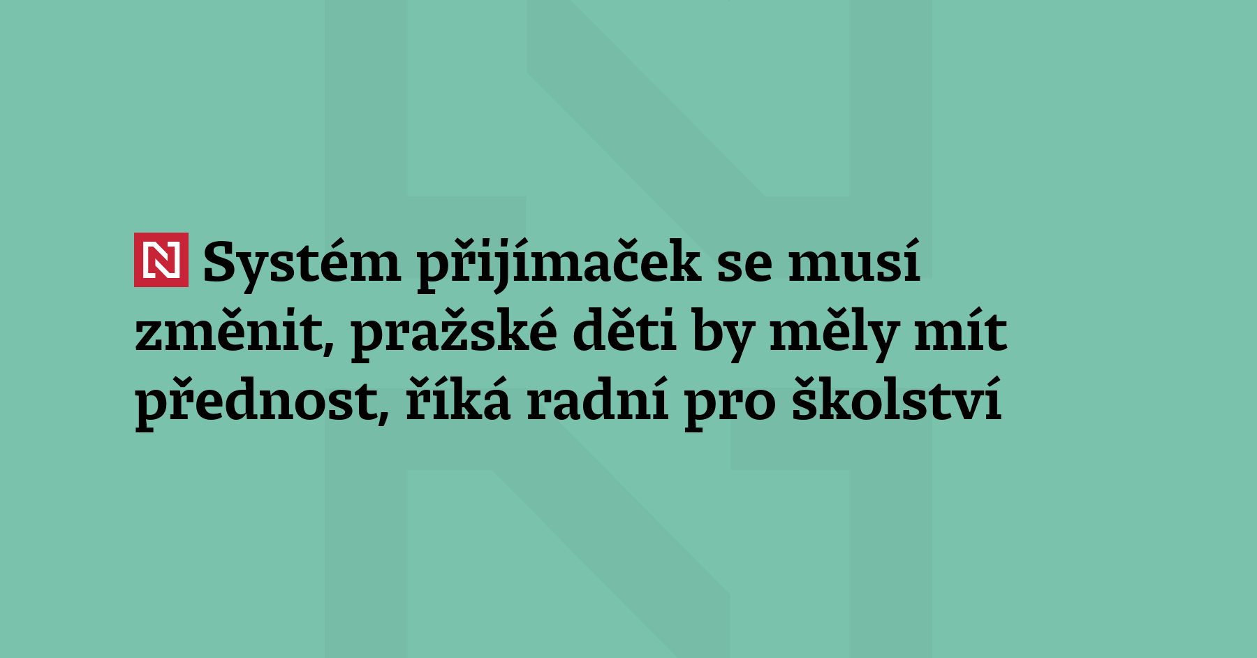 „Ředitelé doufají, že test Cermatu už bude normální a matematika neulítne...