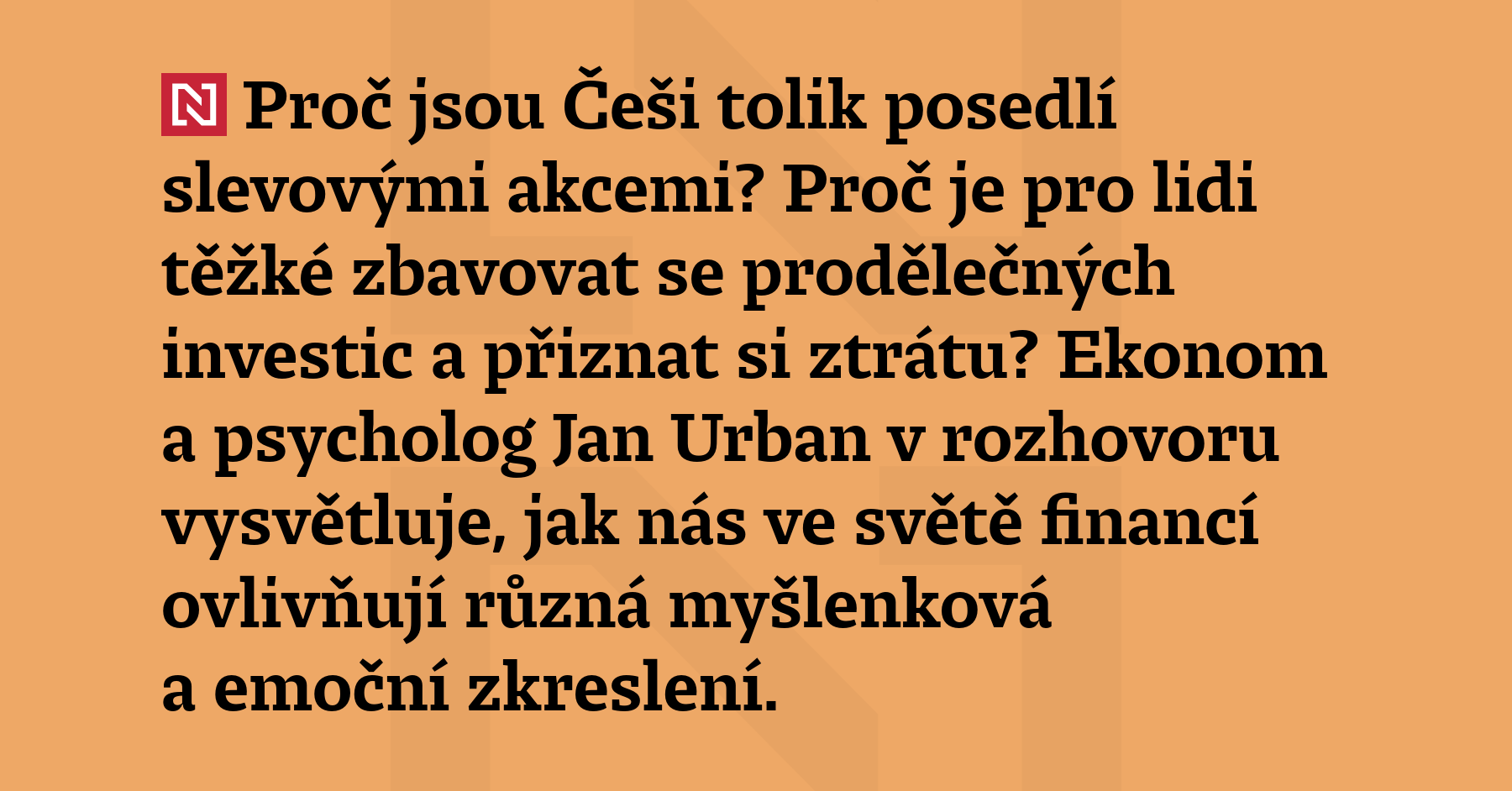 Proč jsou Češi tolik posedlí slevovými akcemi? Proč je pro...