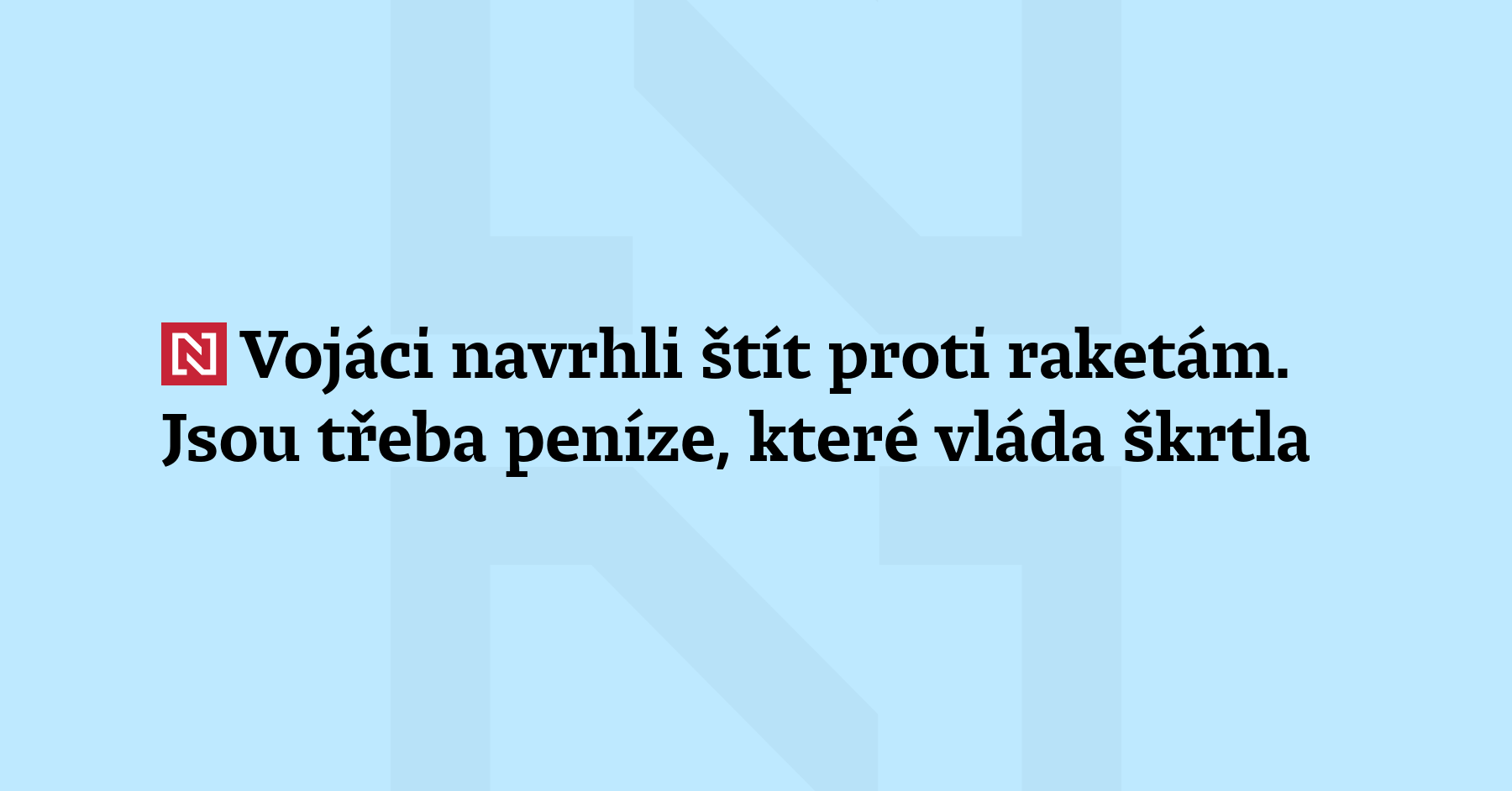 Bude Česko budovat obranu proti balistickým střelám? Přinášíme mapu, jak...