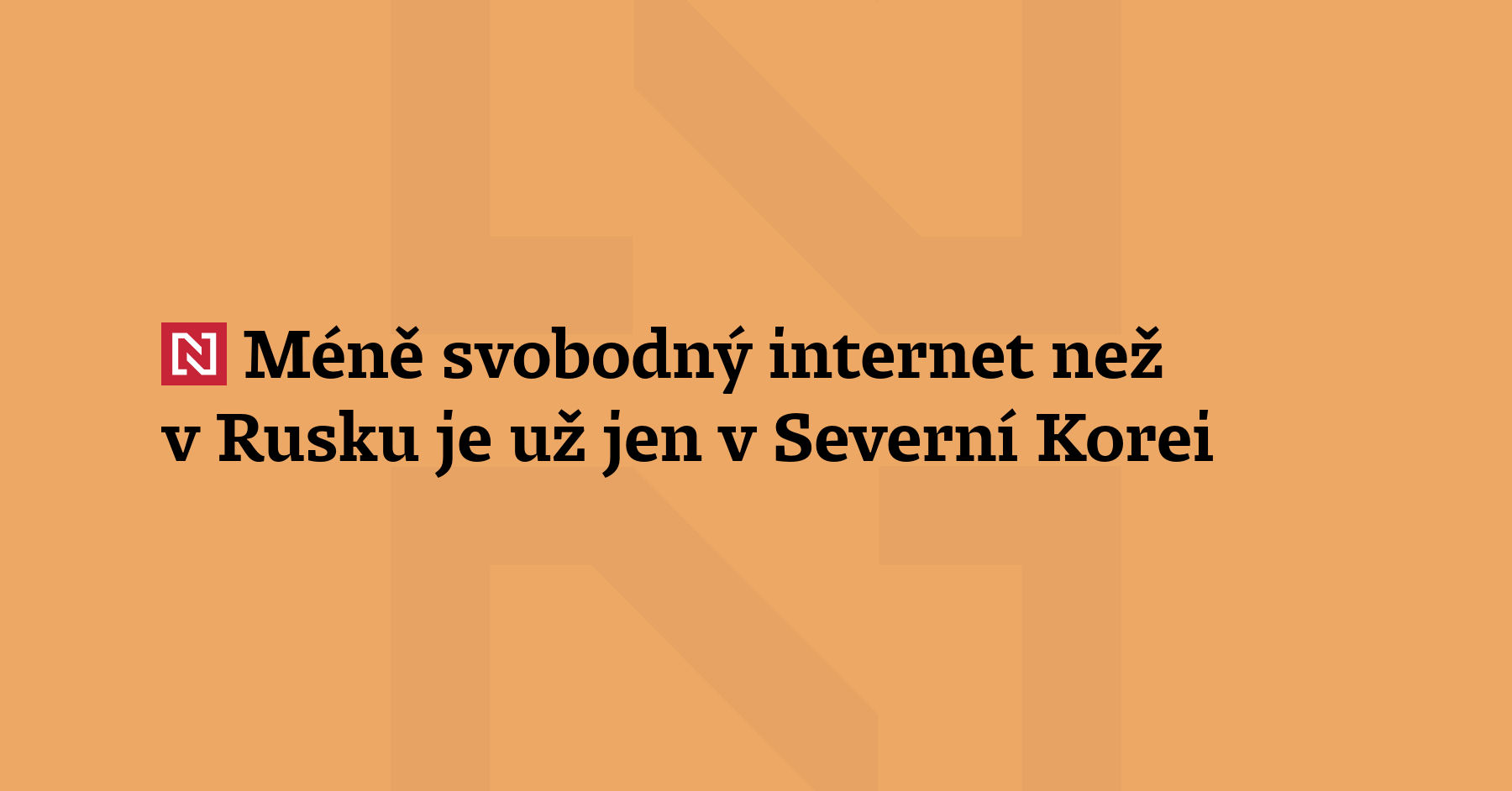 Rusko se podle šetření srovnávacího webu Cloudwards umístilo na předposledním...