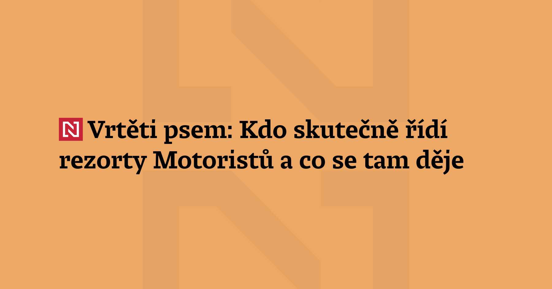 Co se děje v zákulisí rezortů ministrů za Motoristy a co vlastně...