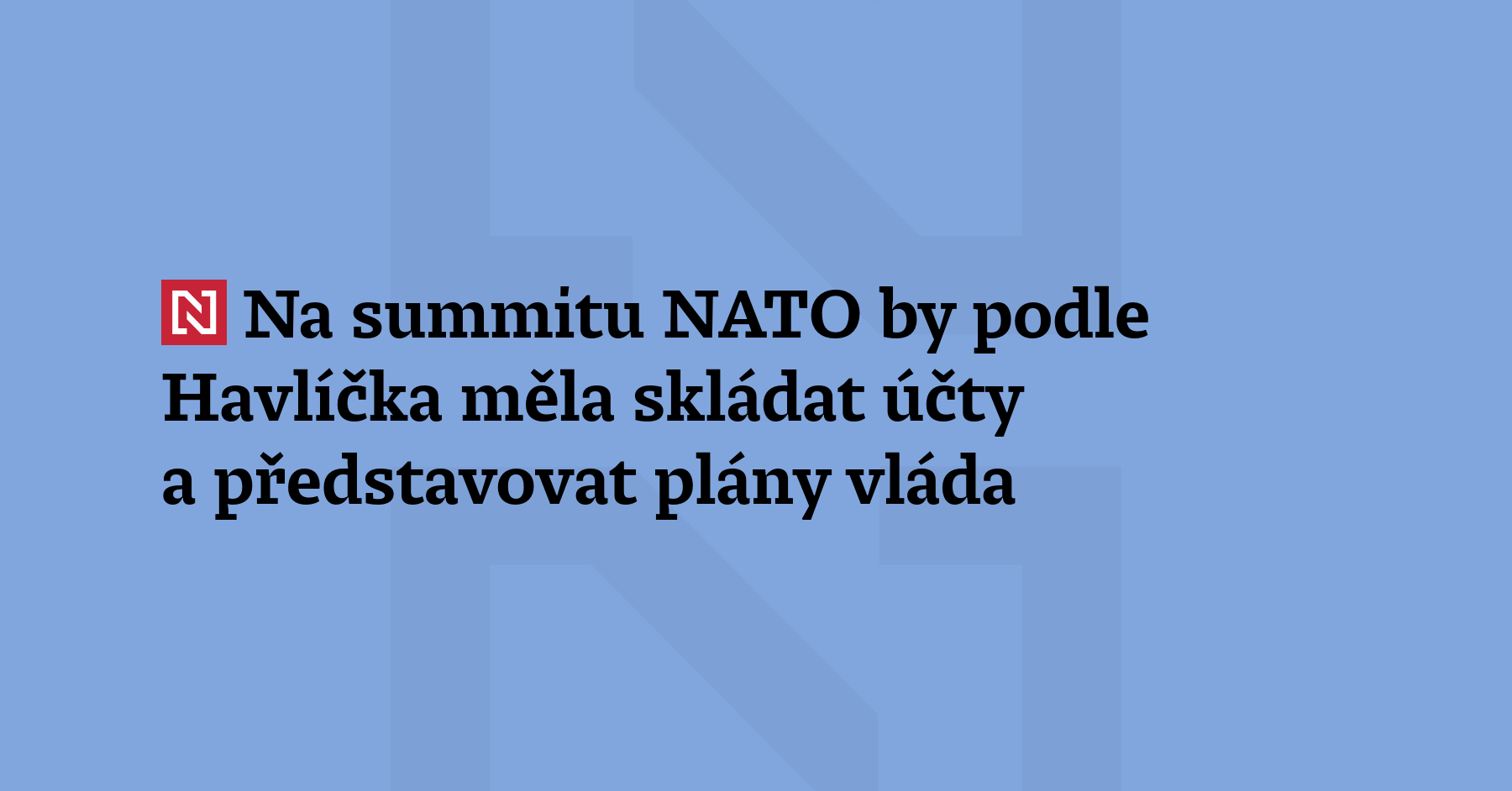 V aktuální mimořádné bezpečnostní situaci by měla podle vicepremiéra Karla Havlíčka...