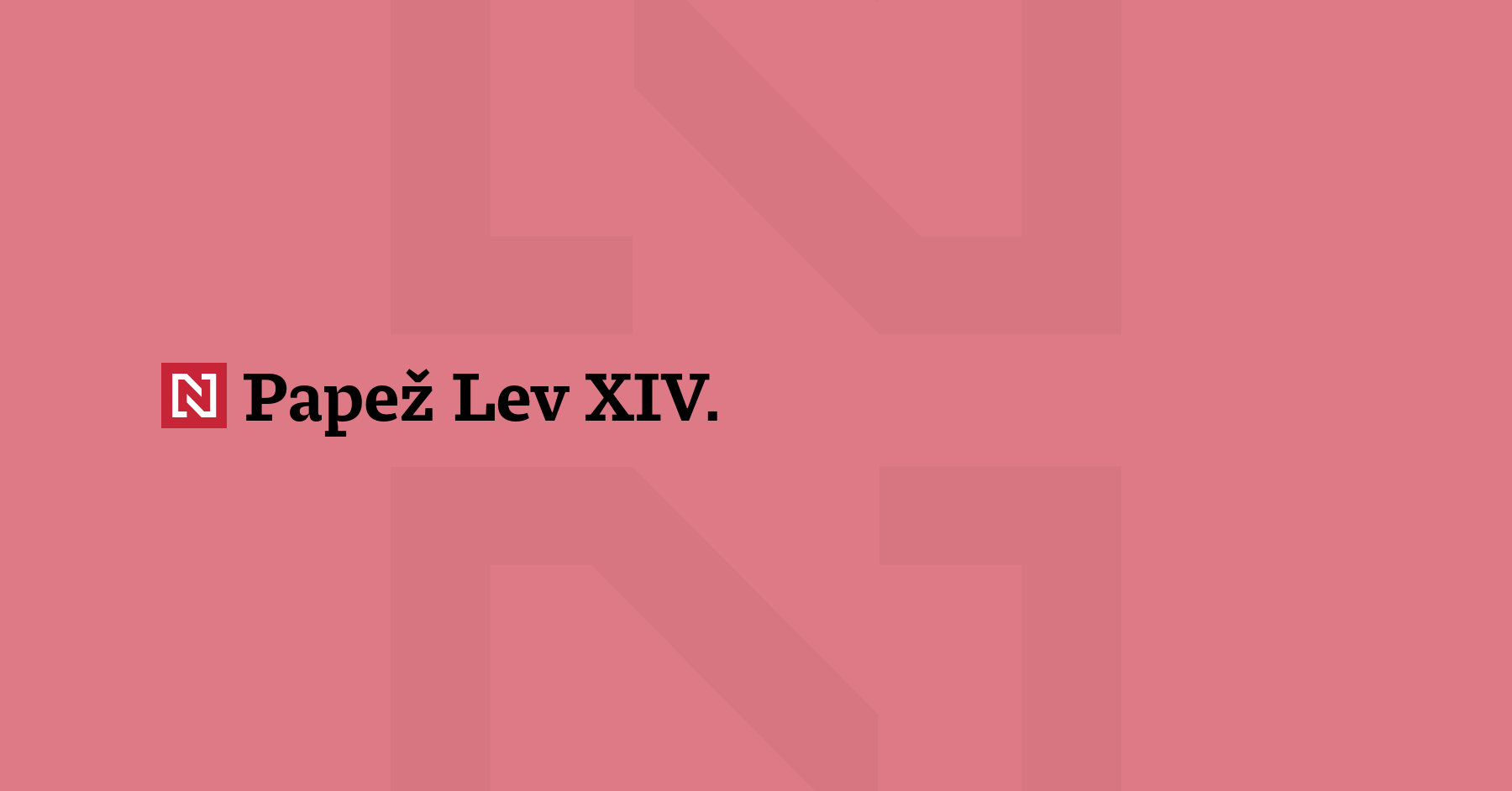 Papež Lev XIV. ve svém dnešním poselství vyzval světové lídry, aby...