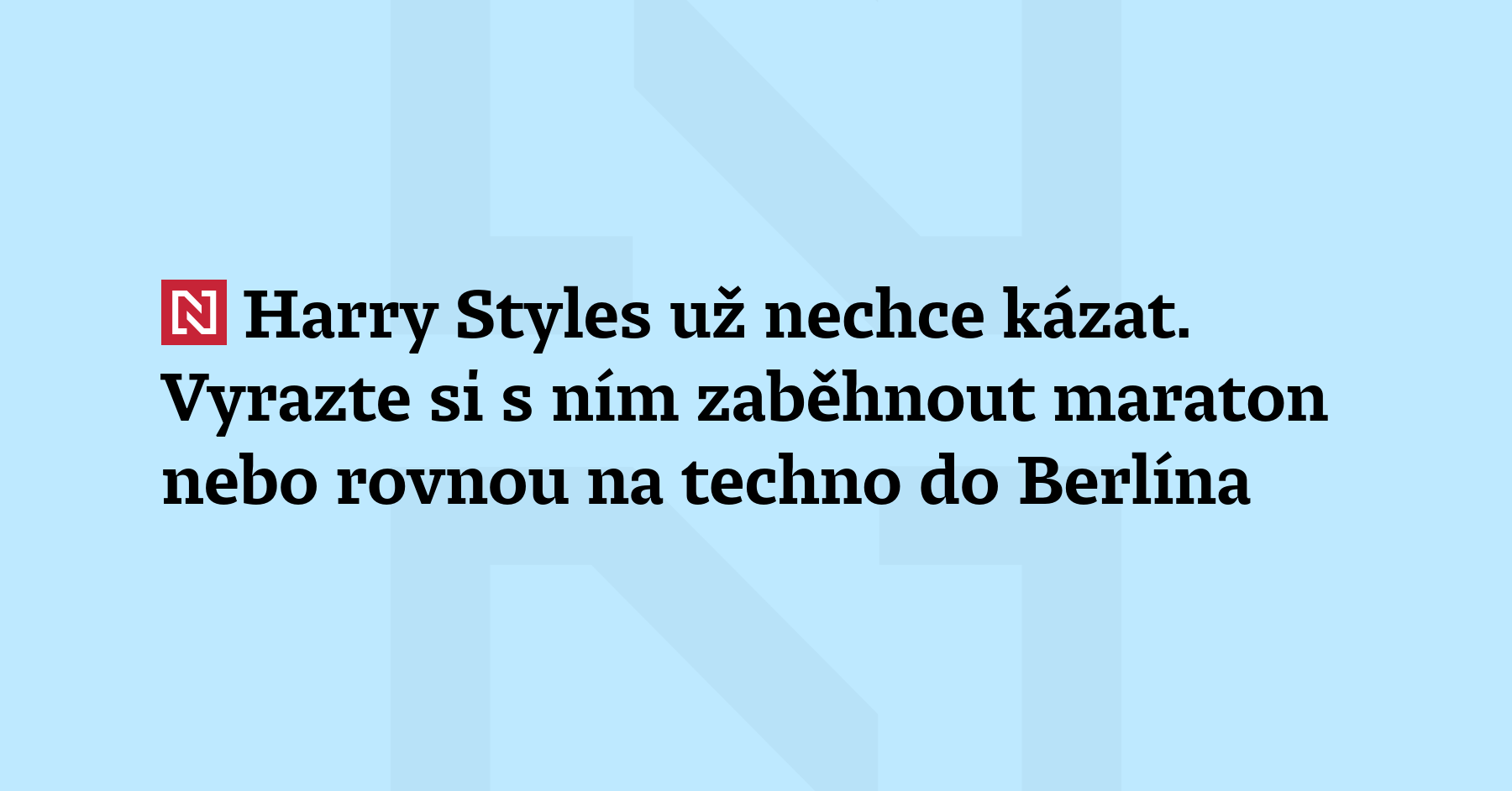 Zpěvák Harry Styles se na tři roky vytratil z veřejného prostoru,...