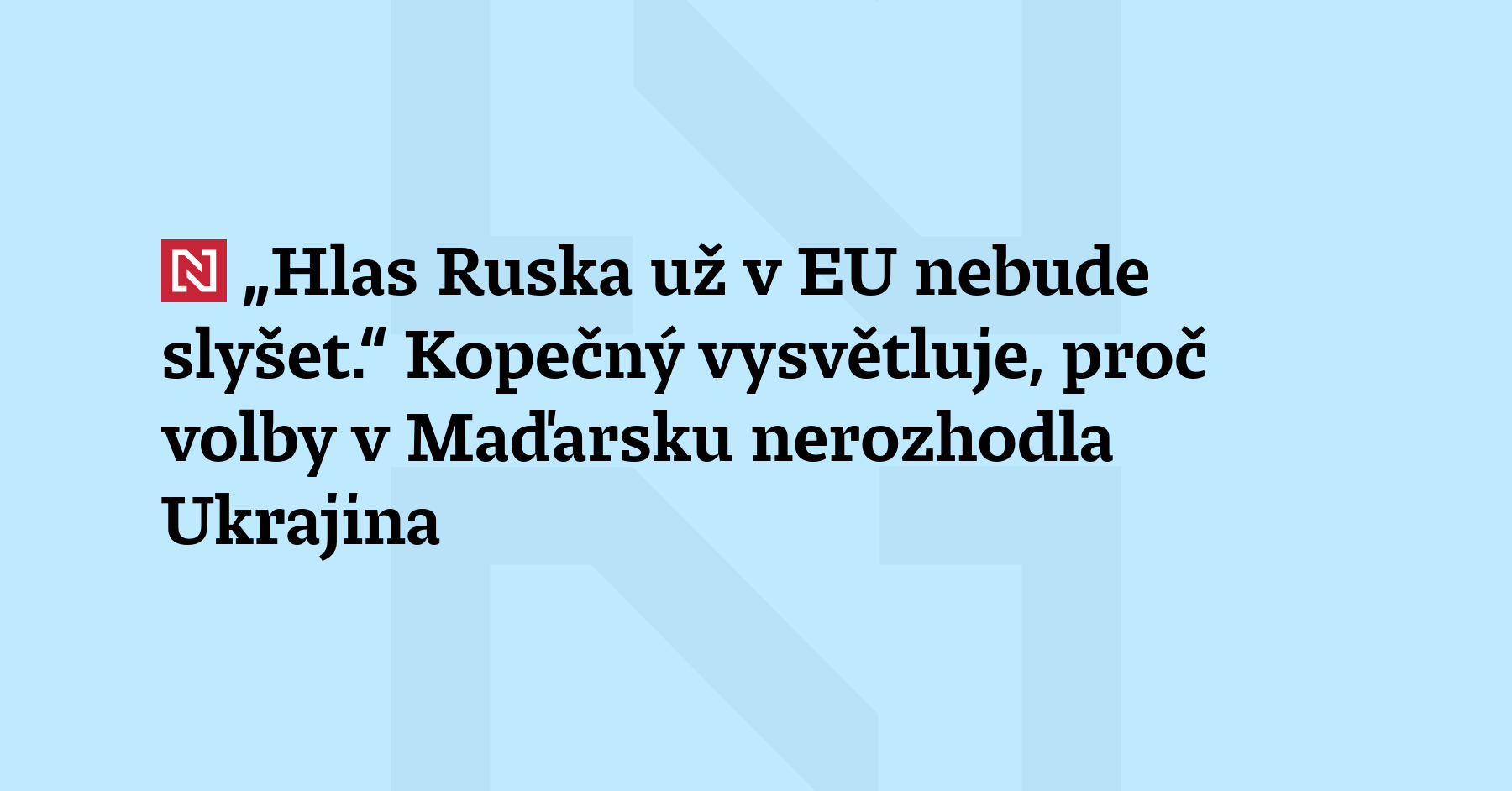 Bývalý vládní zmocněnec pro obnovu Ukrajiny Tomáš Kopečný v rozhovoru pro...