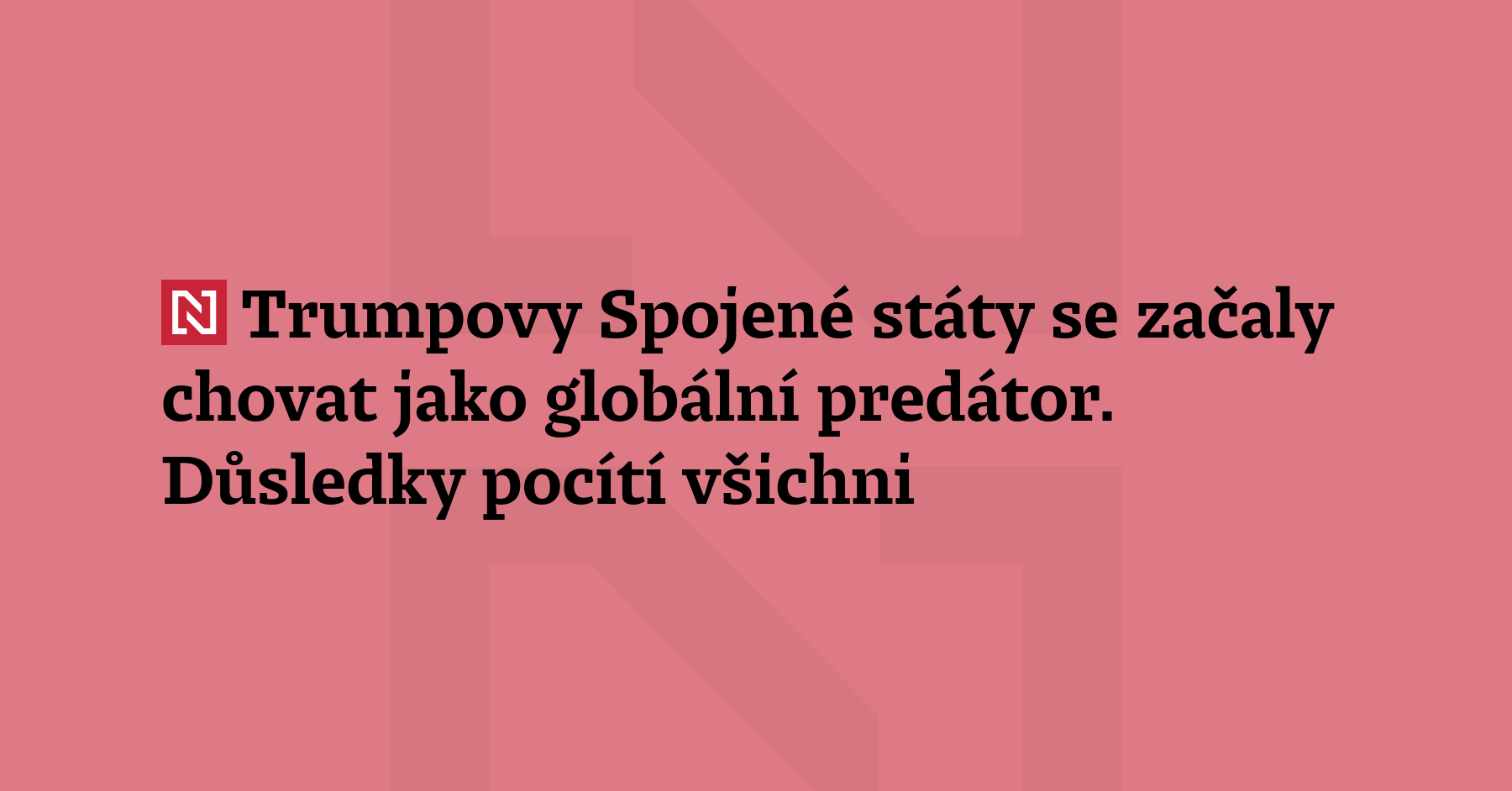 Čeká nás studená zima a vysoká inflace? Amerika se začala chovat...