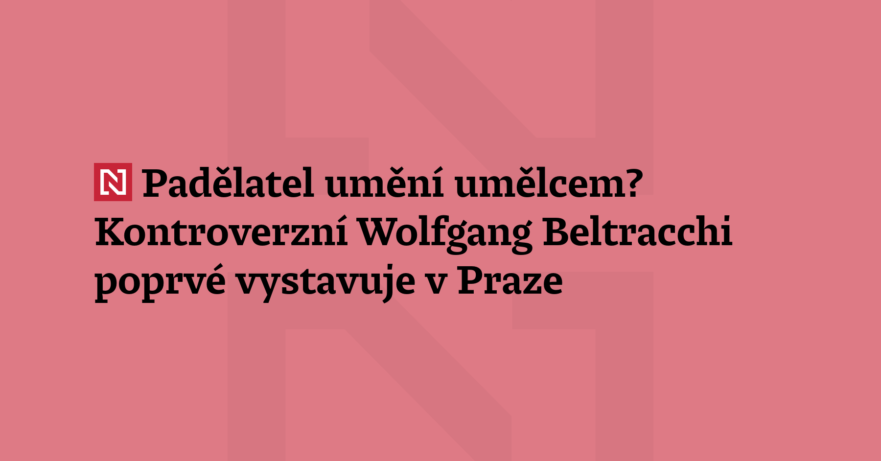 Sedmého května začíná v pražském Obecním domě výstava Divine Stories – Božské...