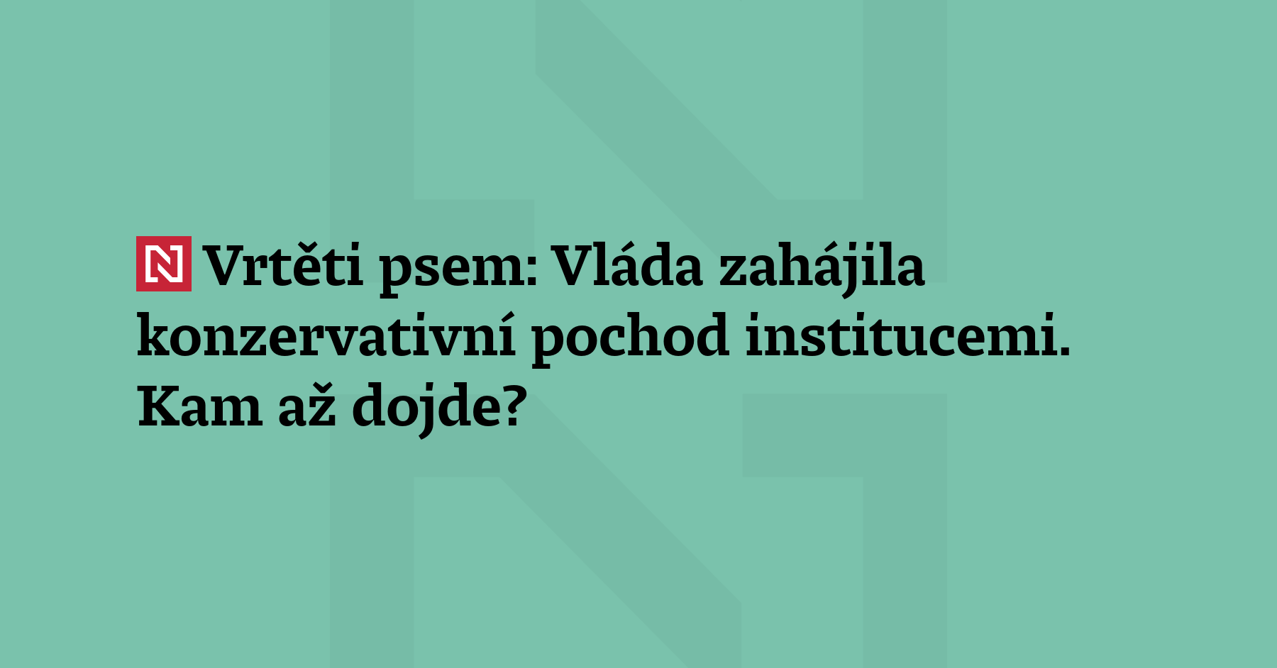 Co všechny výrazné personální škrty na některých ministerstvech? V nové epizodě...
