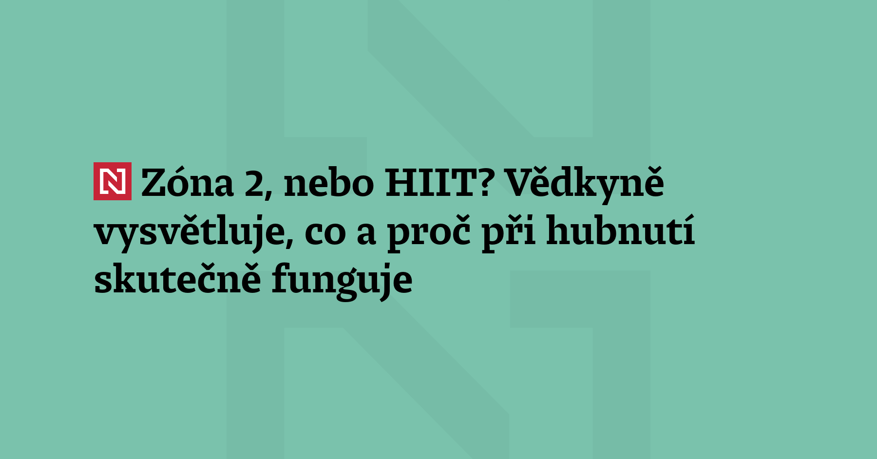 Běháním se zhubnout dá, ale většinou ne výrazně, upozorňuje vědkyně...