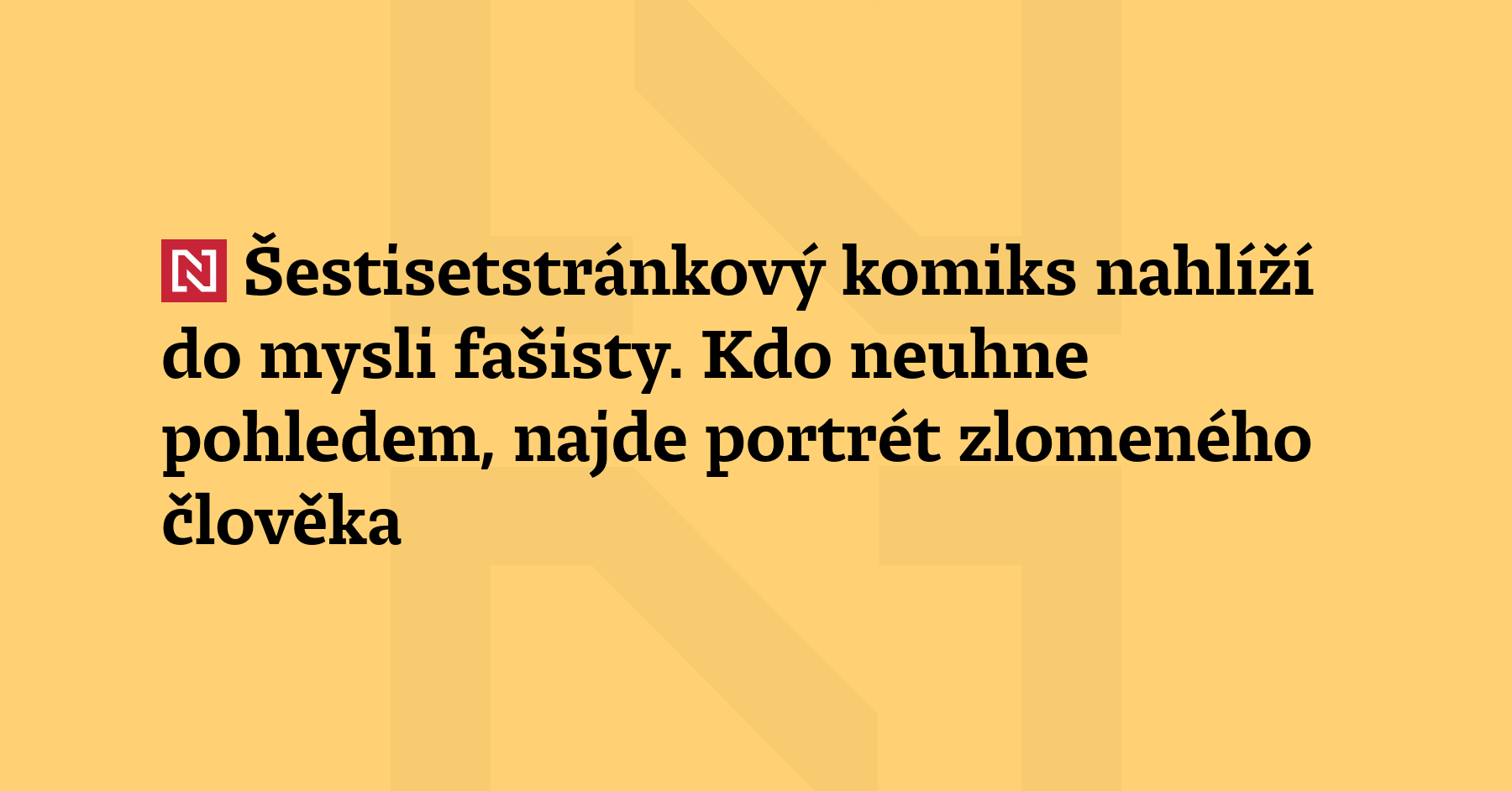 Na blížícím se literárním veletrhu a festivalu Svět knihy bude velká...