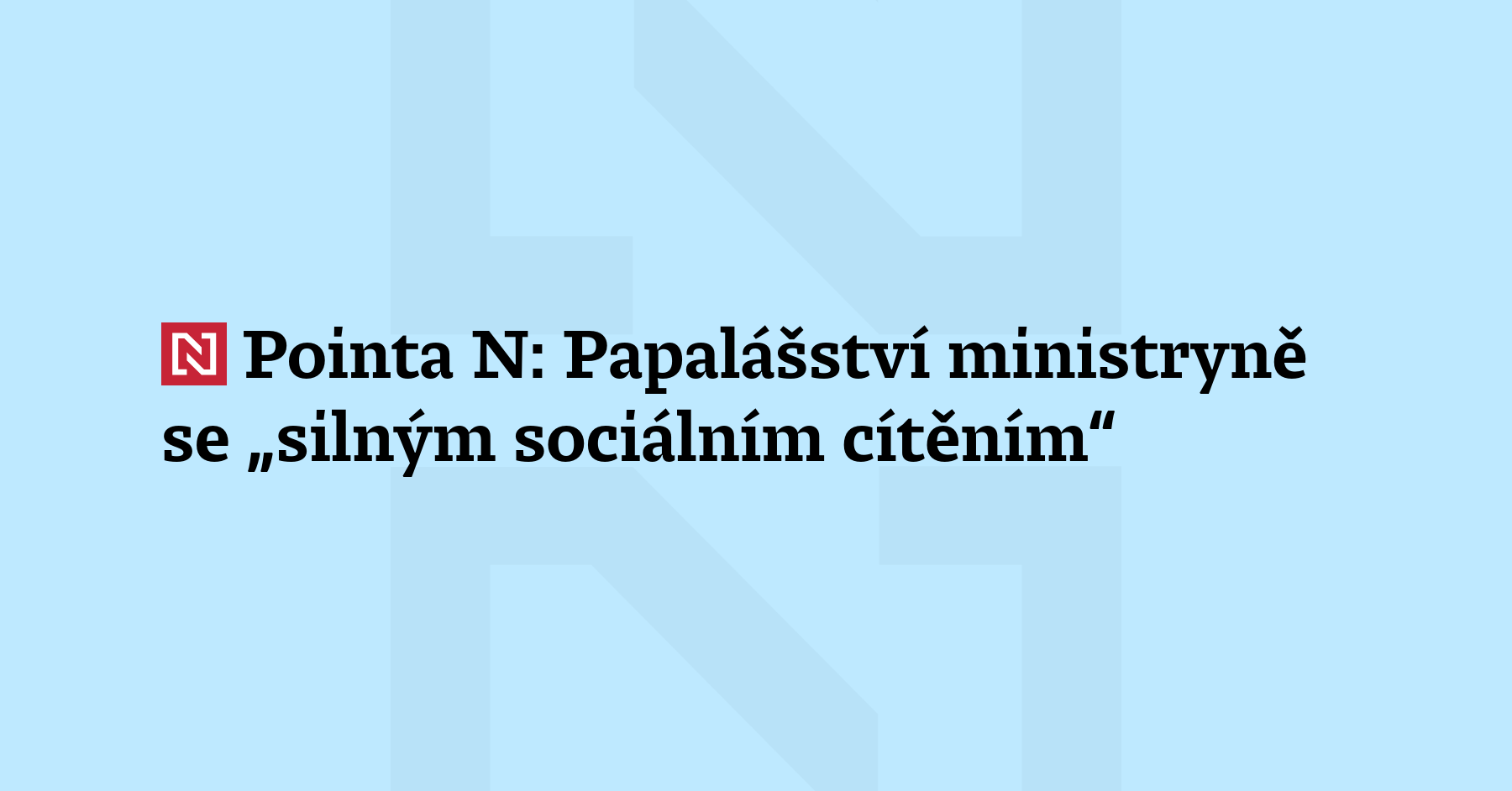 Pointa N: Ministryně Zuzana Mrázová čelí třem kauzám, které se vážou...
