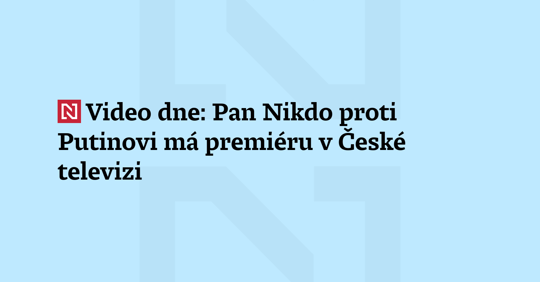 Pavel Talankin získal zpět svého Oscara, dokument Pan Nikdo proti Putinovi dnes večer na ČT2 — image 2