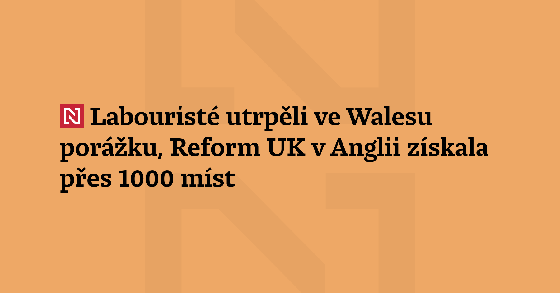 Britská vládní Labouristická strana ve Walesu utrpěla historickou porážku a poprvé...