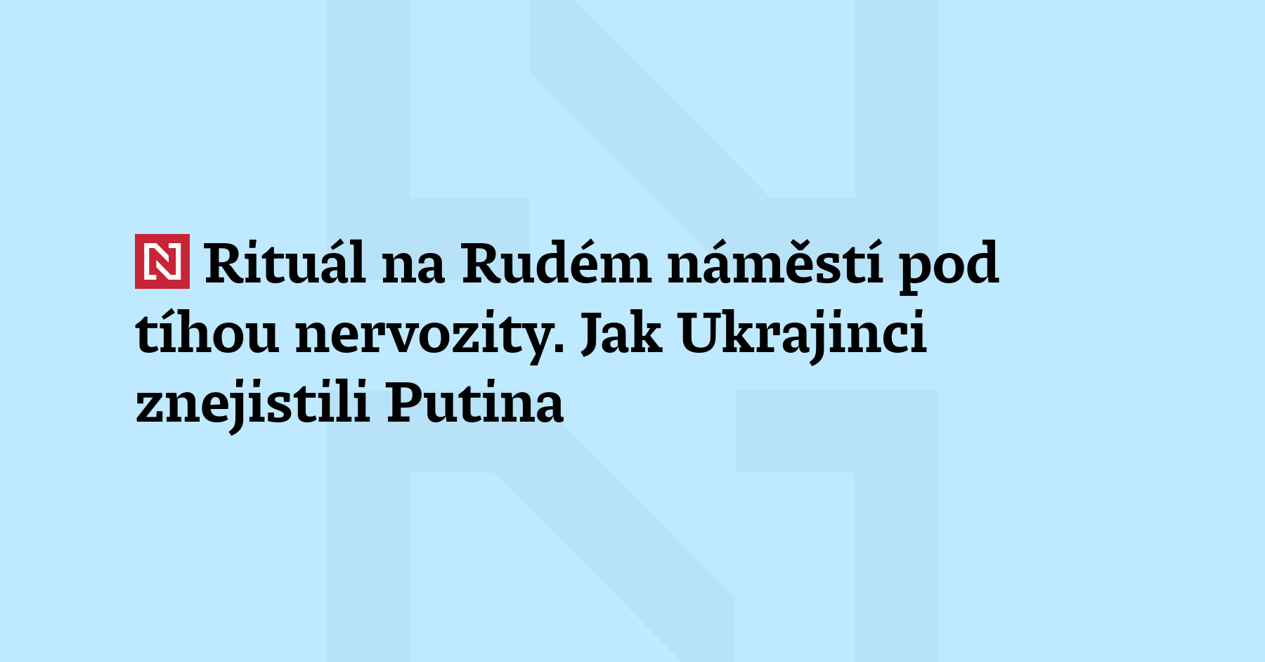 Jestli si někdo vojenskou přehlídku v Moskvě opravdu vychutnal, byl to...