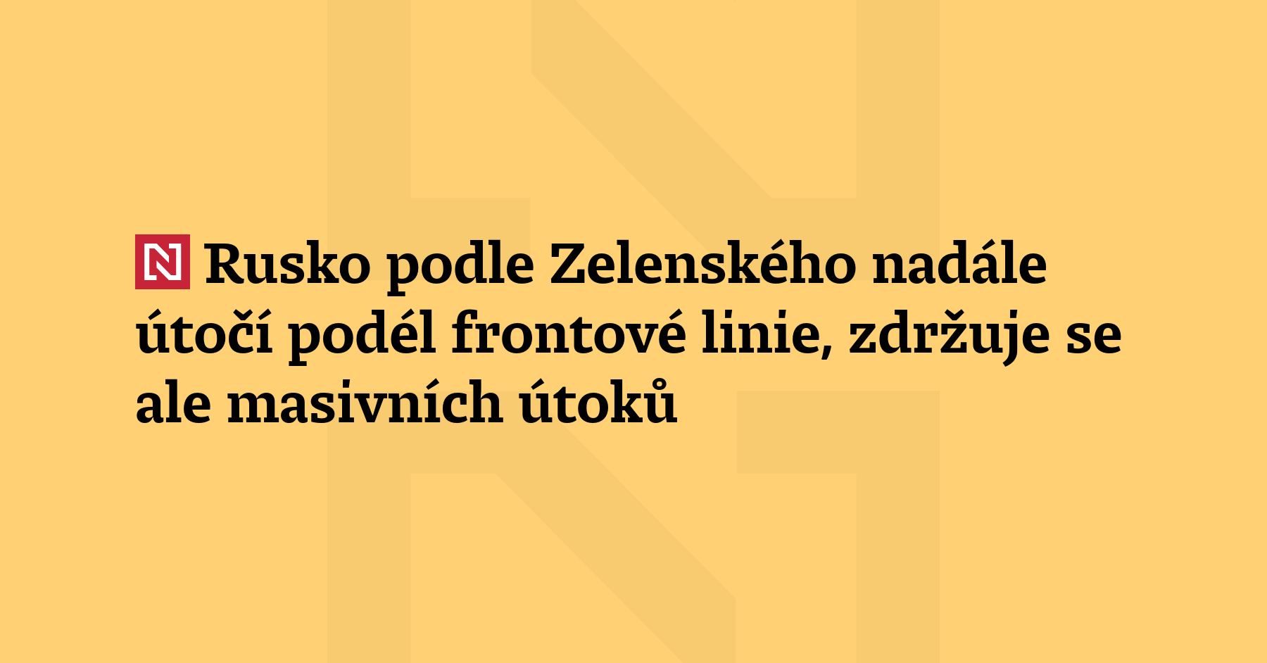 Rusko se od začátku sobotního příměří zdrželo masivních vzdušných úderů...