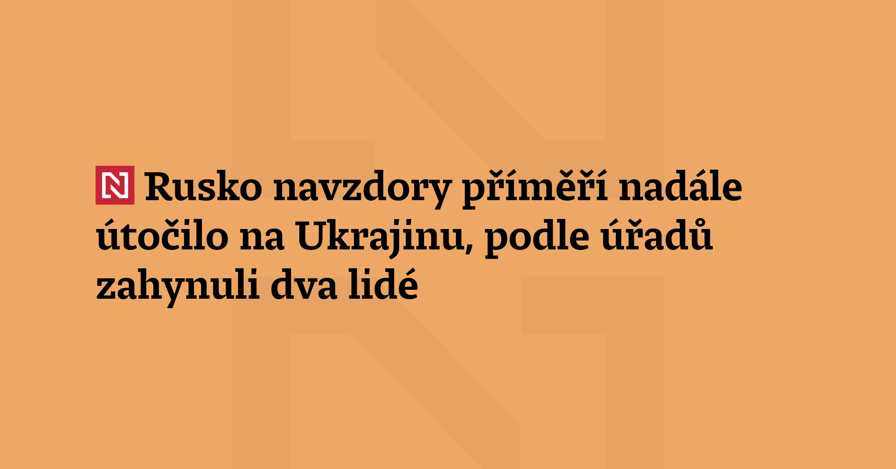 Ukrajinská armáda a regionální představitelé dnes ráno informovali o útocích ruských dronů...