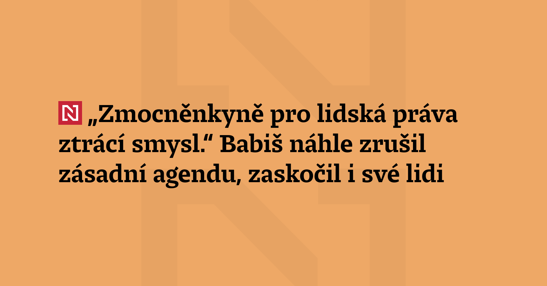 Vláda na dnešním jednání nečekaně schválila přelomový krok: z úřadu zmizí...