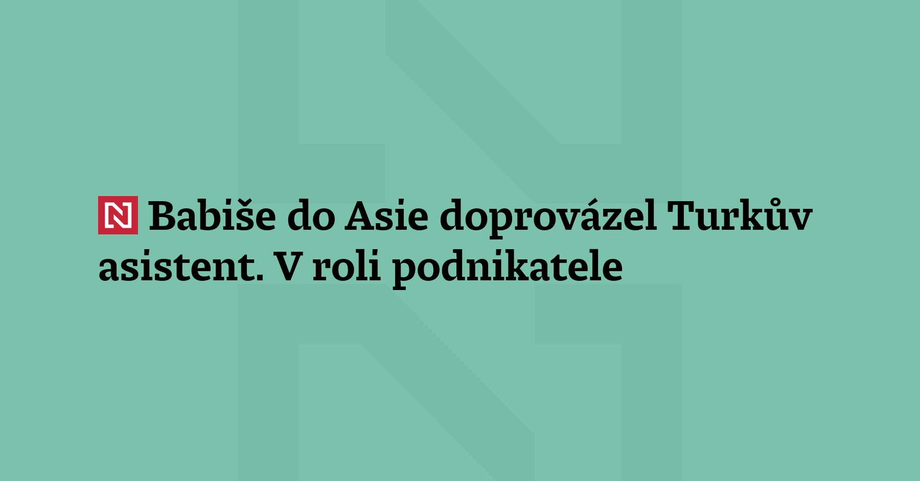 Karel Luxík začal letos pracovat pro Filipa Turka jako poslanecký...