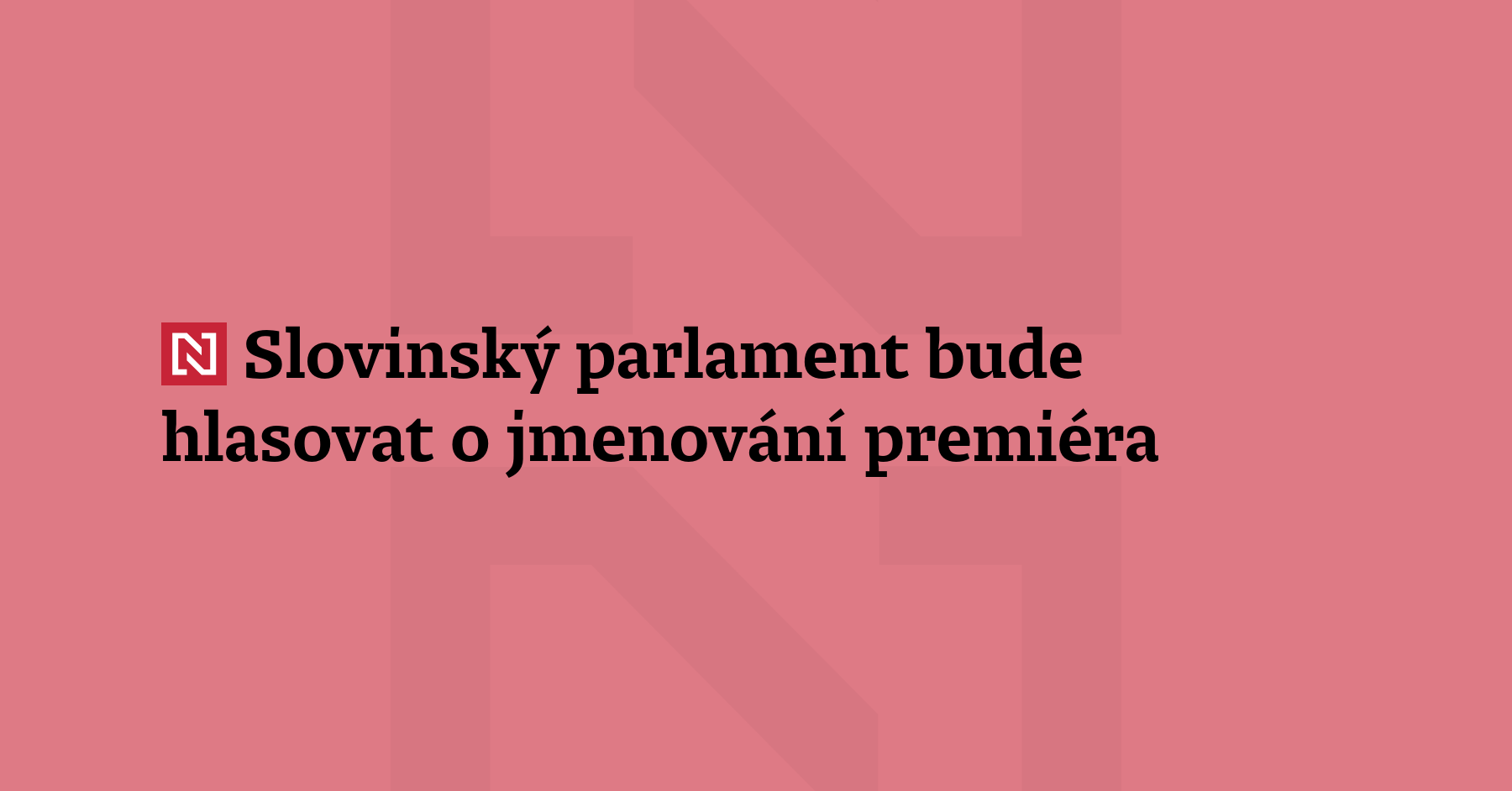Slovinský parlament bude v pátek hlasovat o jmenování expremiéra Janeze Janši (SDS)...