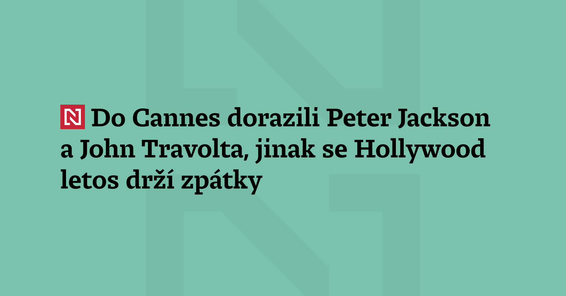 Filmový festival v Cannes má za sebou první víkend. Dominoval mu...