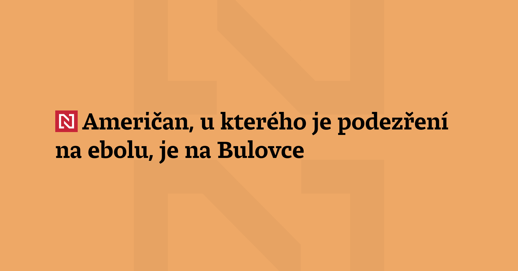 Do pražské Fakultní nemocnice Bulovka přijel krátce po 1:00 z pražského letiště...