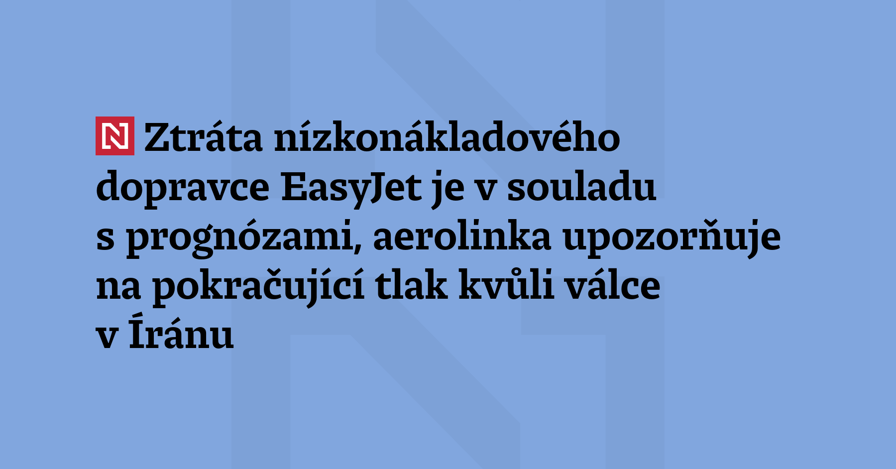 Britská nízkonákladová letecká společnost EasyJet vykázala za první polovinu roku...