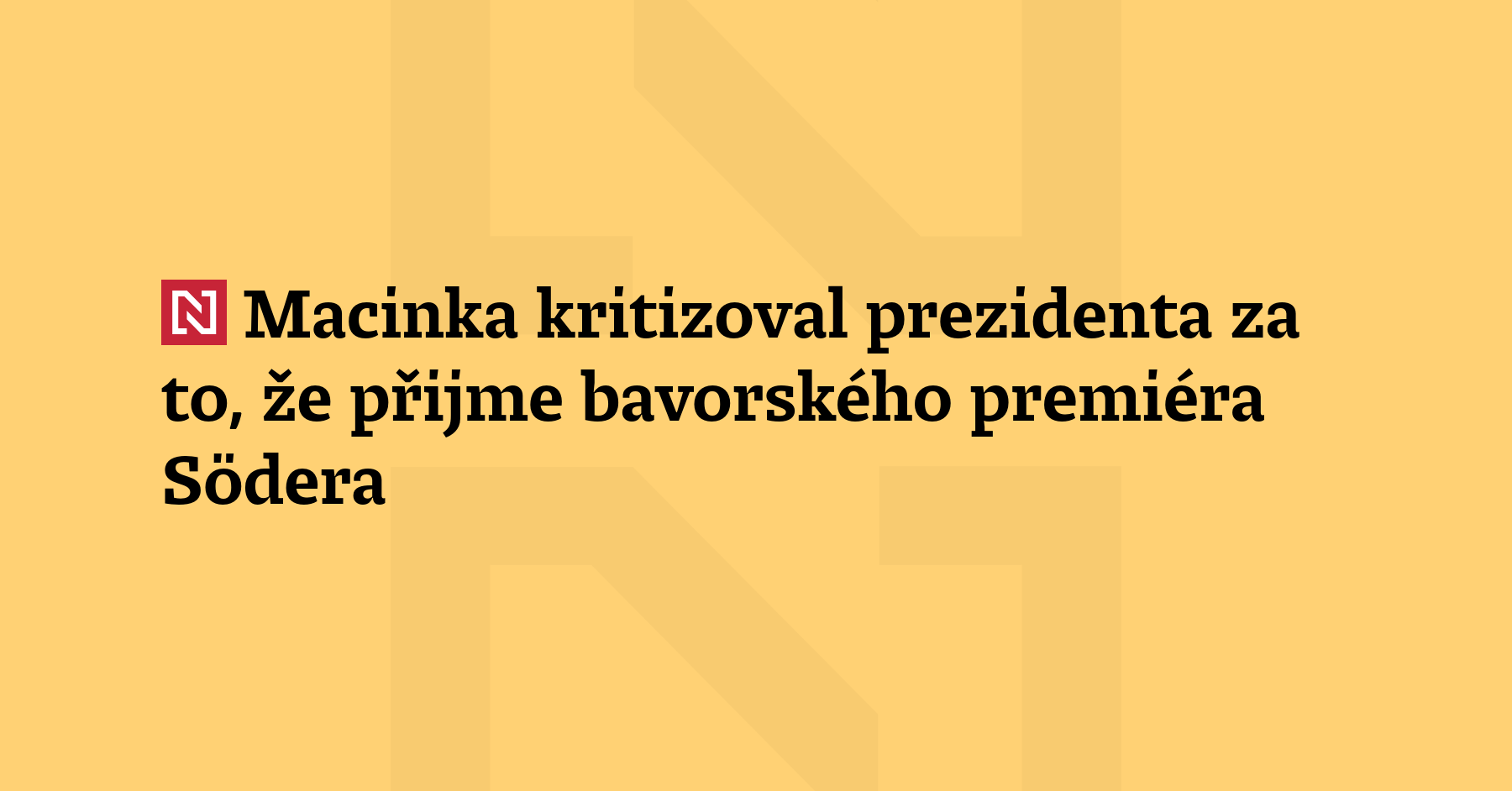 Ministr zahraničí Petr Macinka (Motoristé) kritizoval prezidenta Petra Pavla za...