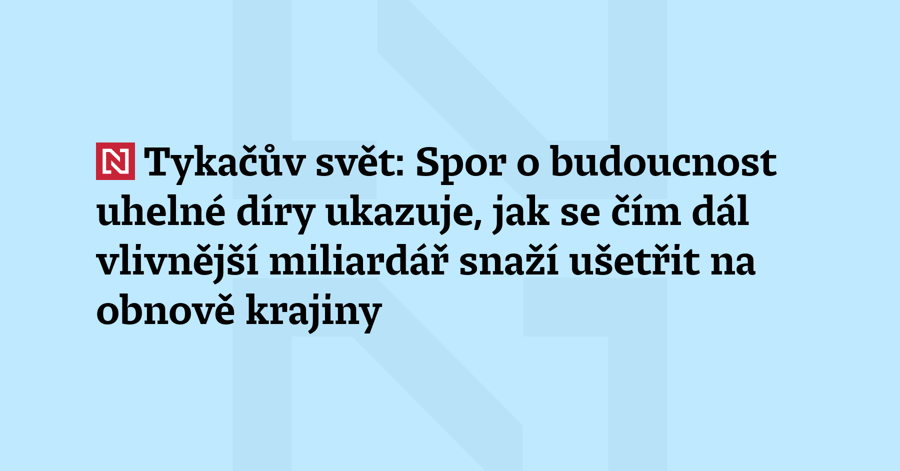 V prvním díle investigativní podcastové série Tykačův svět se Zdislava Pokorná...