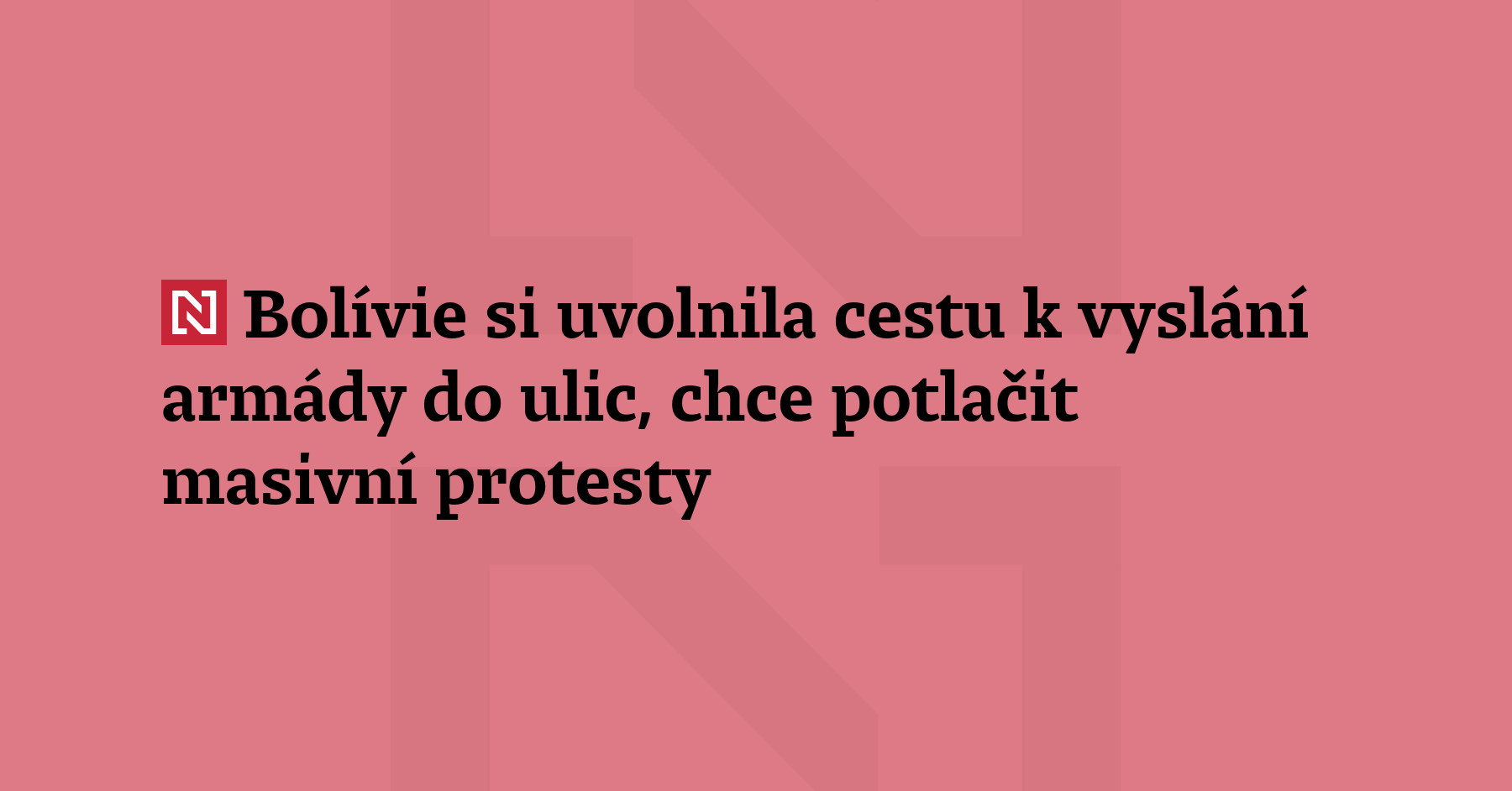 Bolivijský prezident Rodrigo Paz podnikl kroky, které mu otevírají možnost...