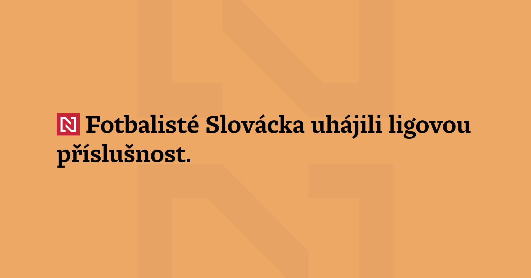 Fotbalisté Slovácka uhájili ligovou příslušnost. V odvetě baráže porazili brněnský...