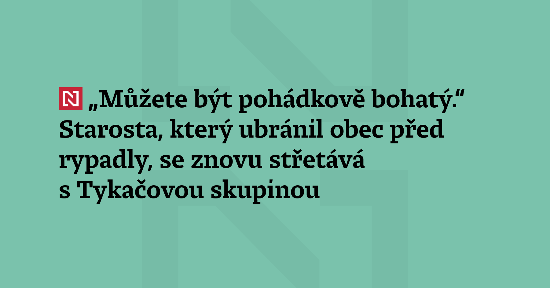 Hnědé uhlí Vladimíru Buřtovi vzalo v mládí rodnou vesnici. Nyní se...