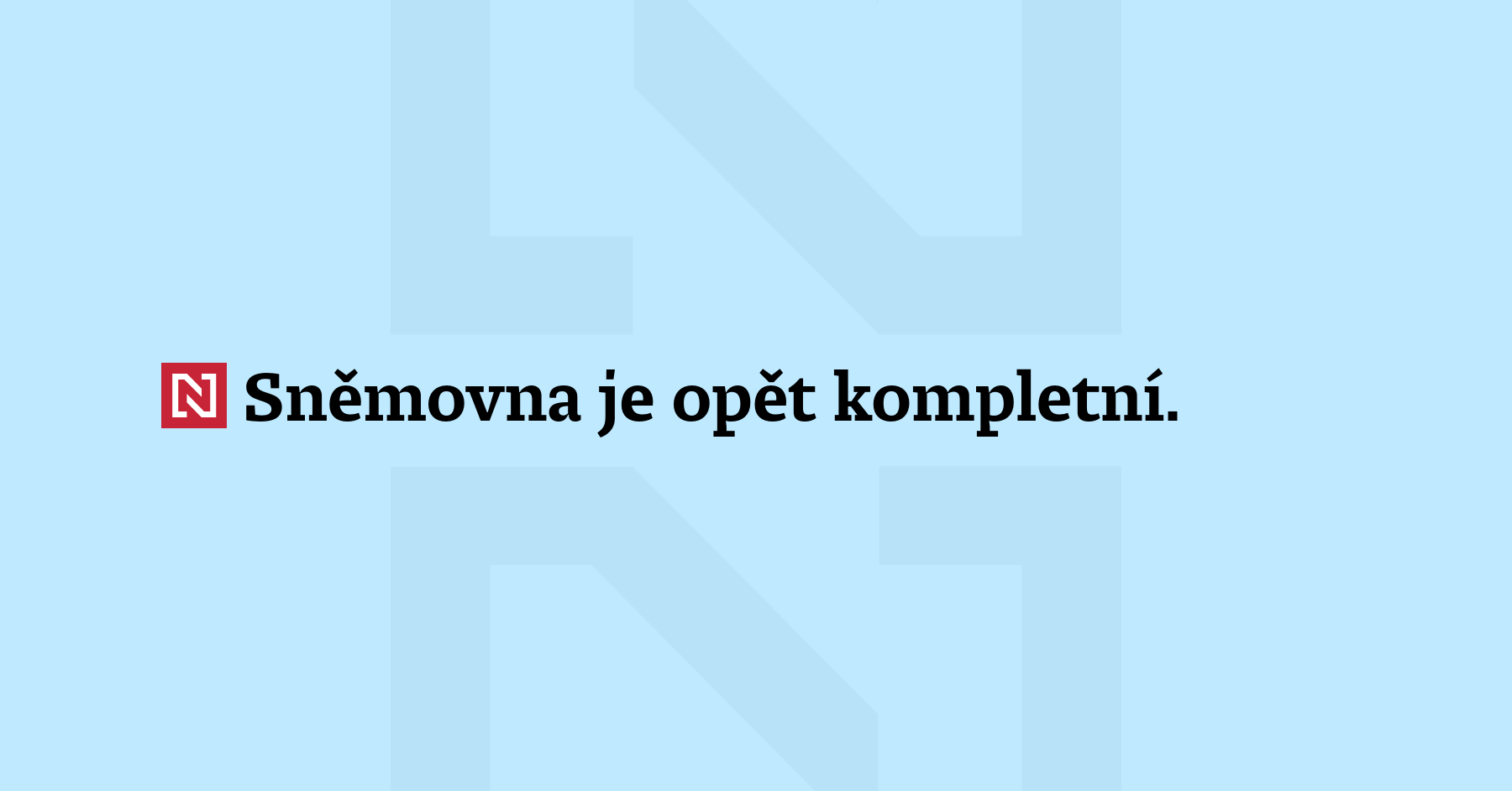 Sněmovna je opět kompletní. Poslanecký slib složil nový zákonodárce Motoristů...