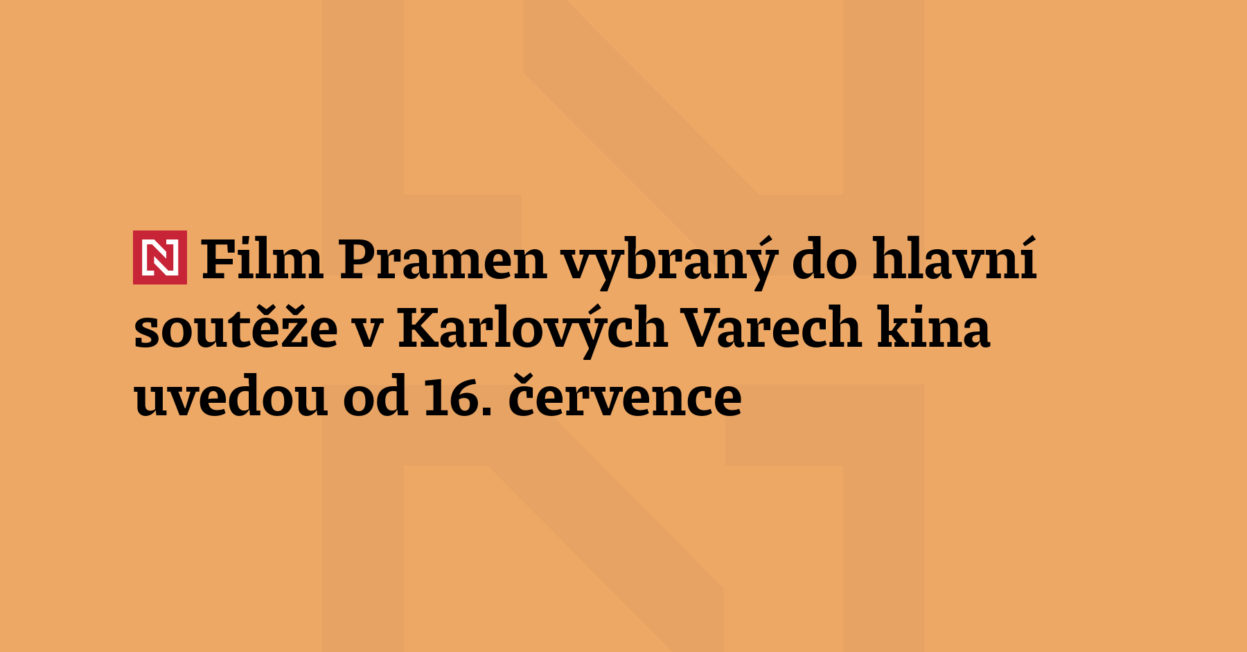 Slovensko-česko-maďarské drama režiséra Ivana Ostrochovského, které bylo vybráno do hlavní...