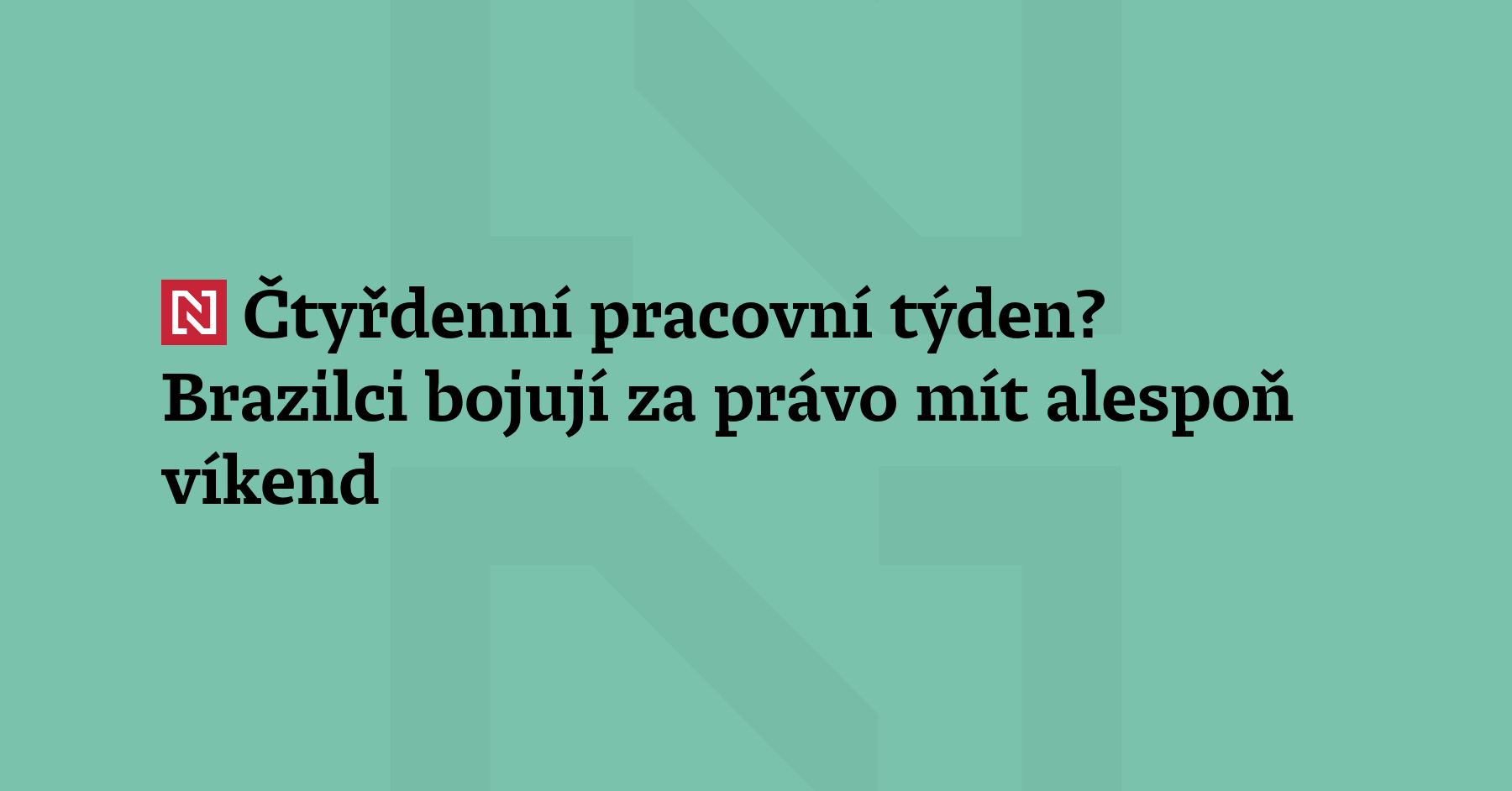 Komentář: Zatímco globální Sever experimentuje se 